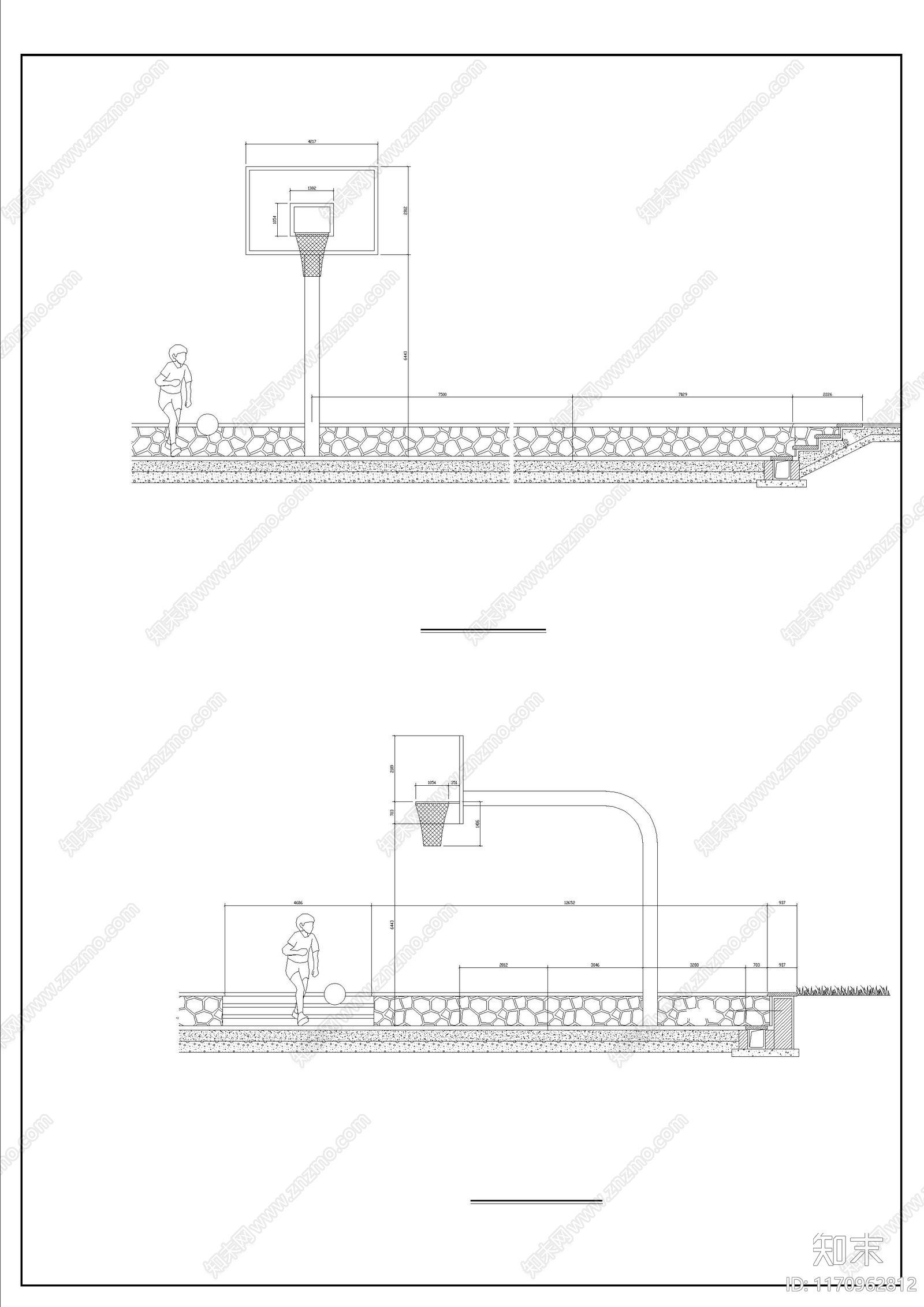 现代其他景观cad施工图下载【ID:1170962812】