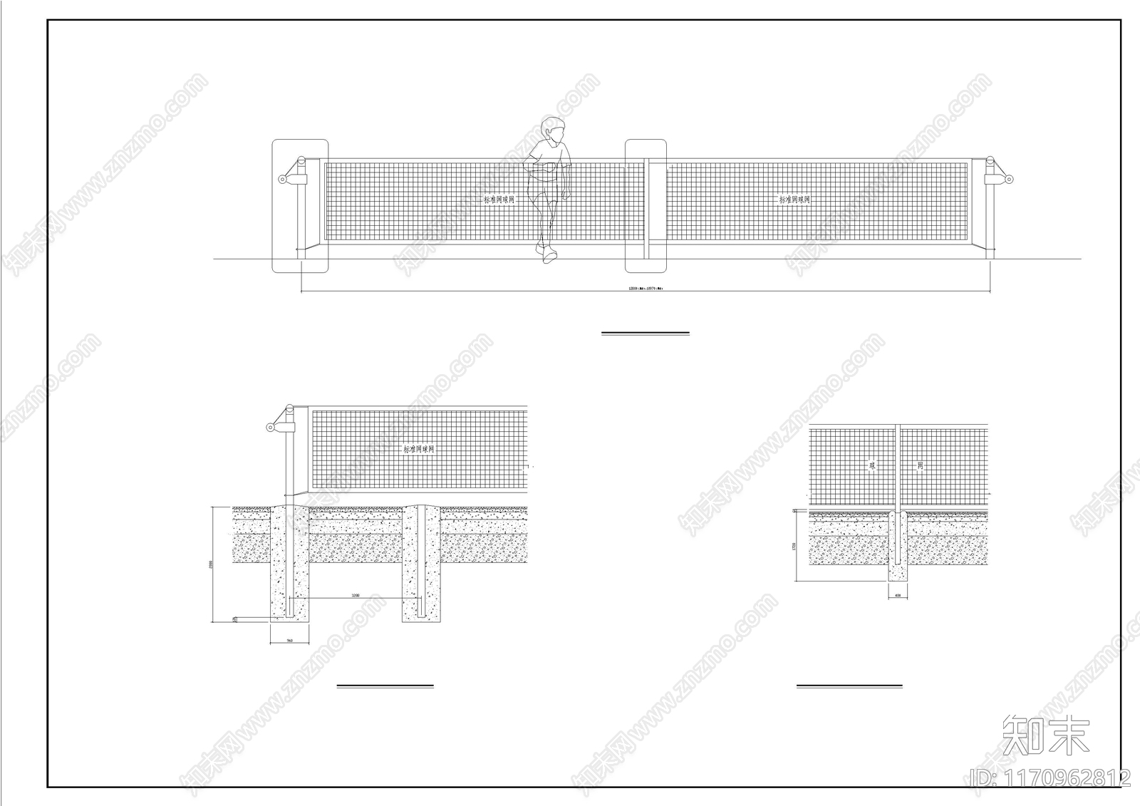 现代其他景观cad施工图下载【ID:1170962812】