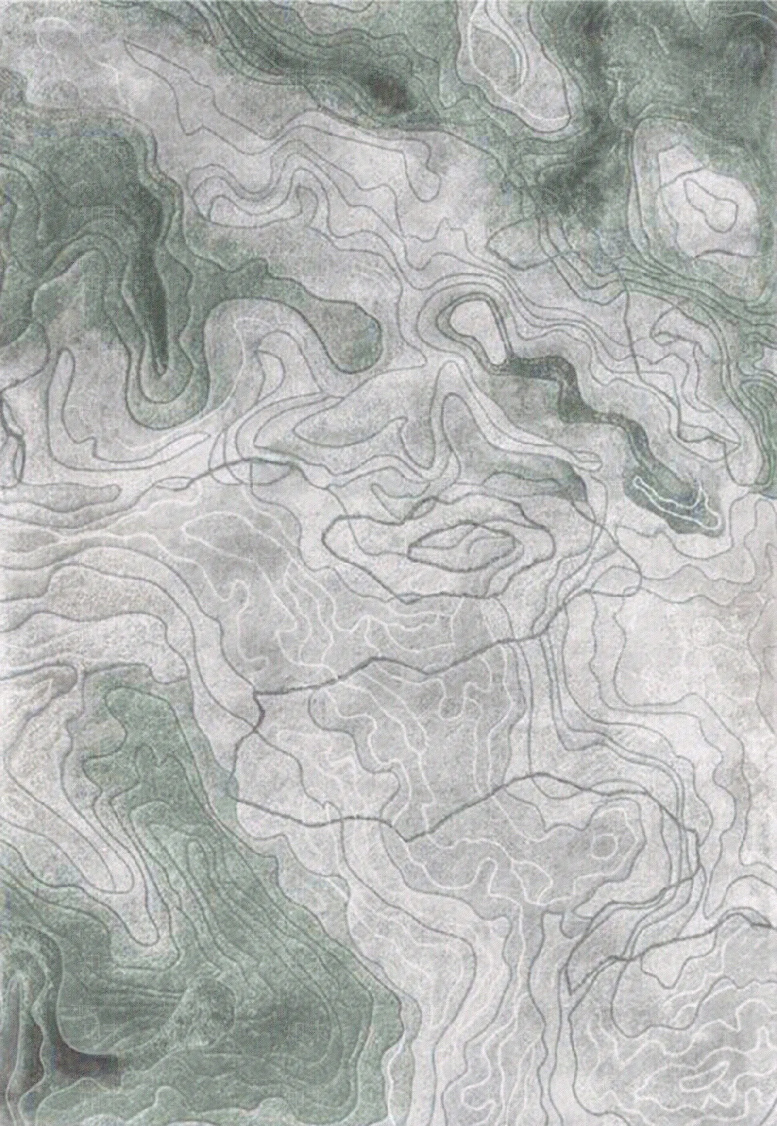 新中式轻奢地毯贴图下载【ID:1170965185】