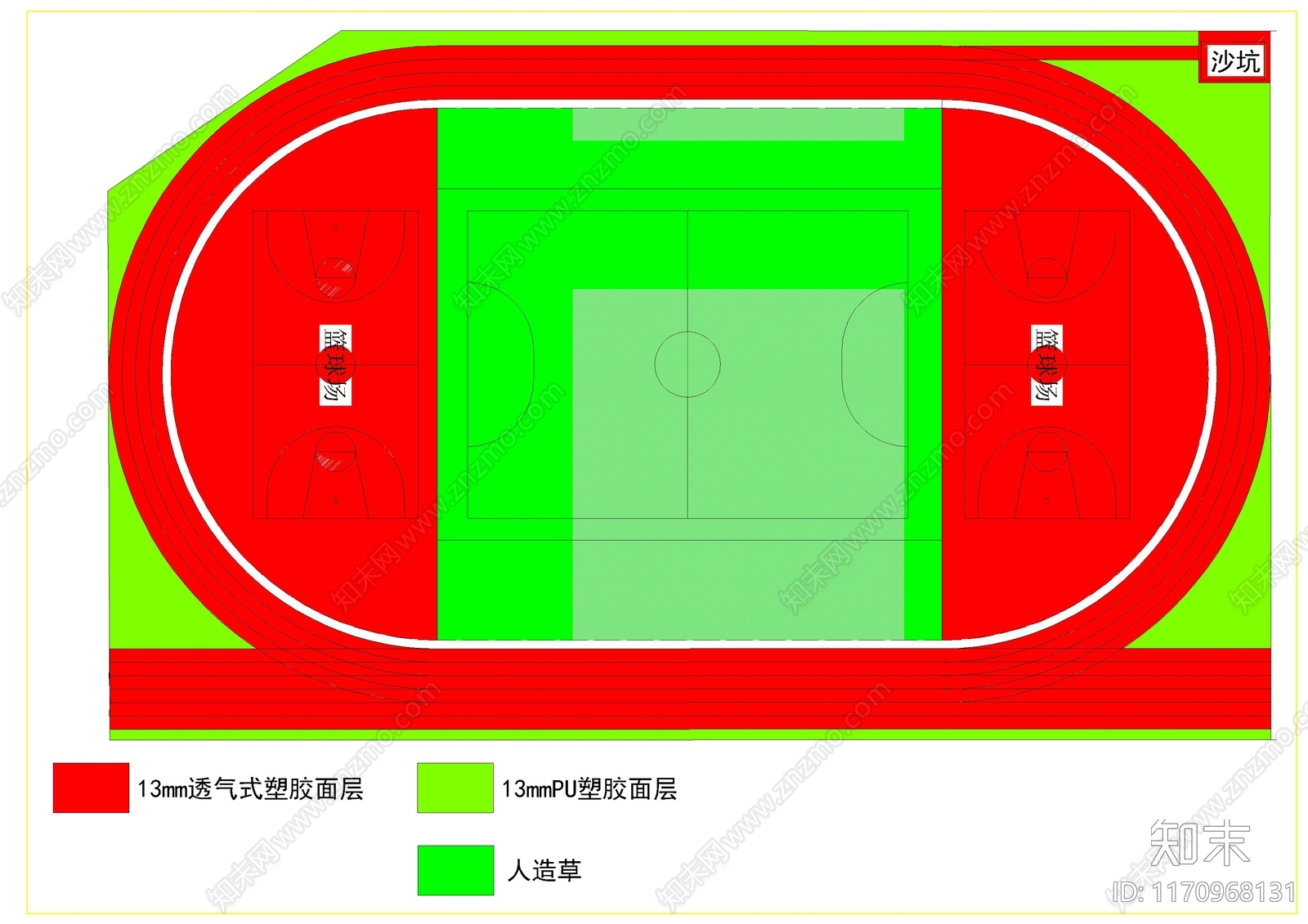 现代校园景观cad施工图下载【ID:1170968131】