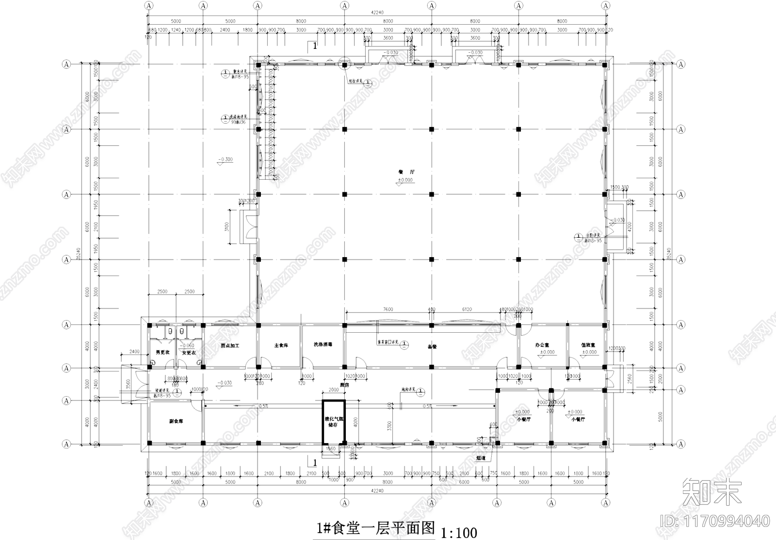 现代其他建筑cad施工图下载【ID:1170994040】