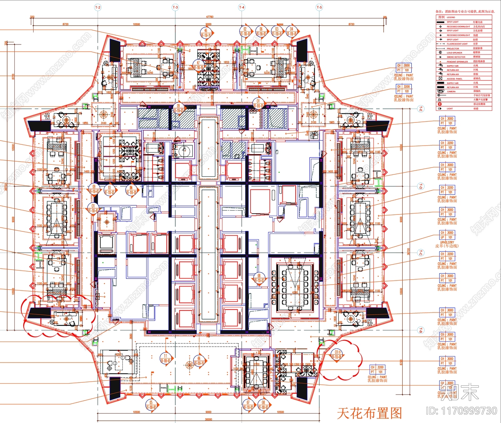 现代工装图库施工图下载【ID:1170999730】