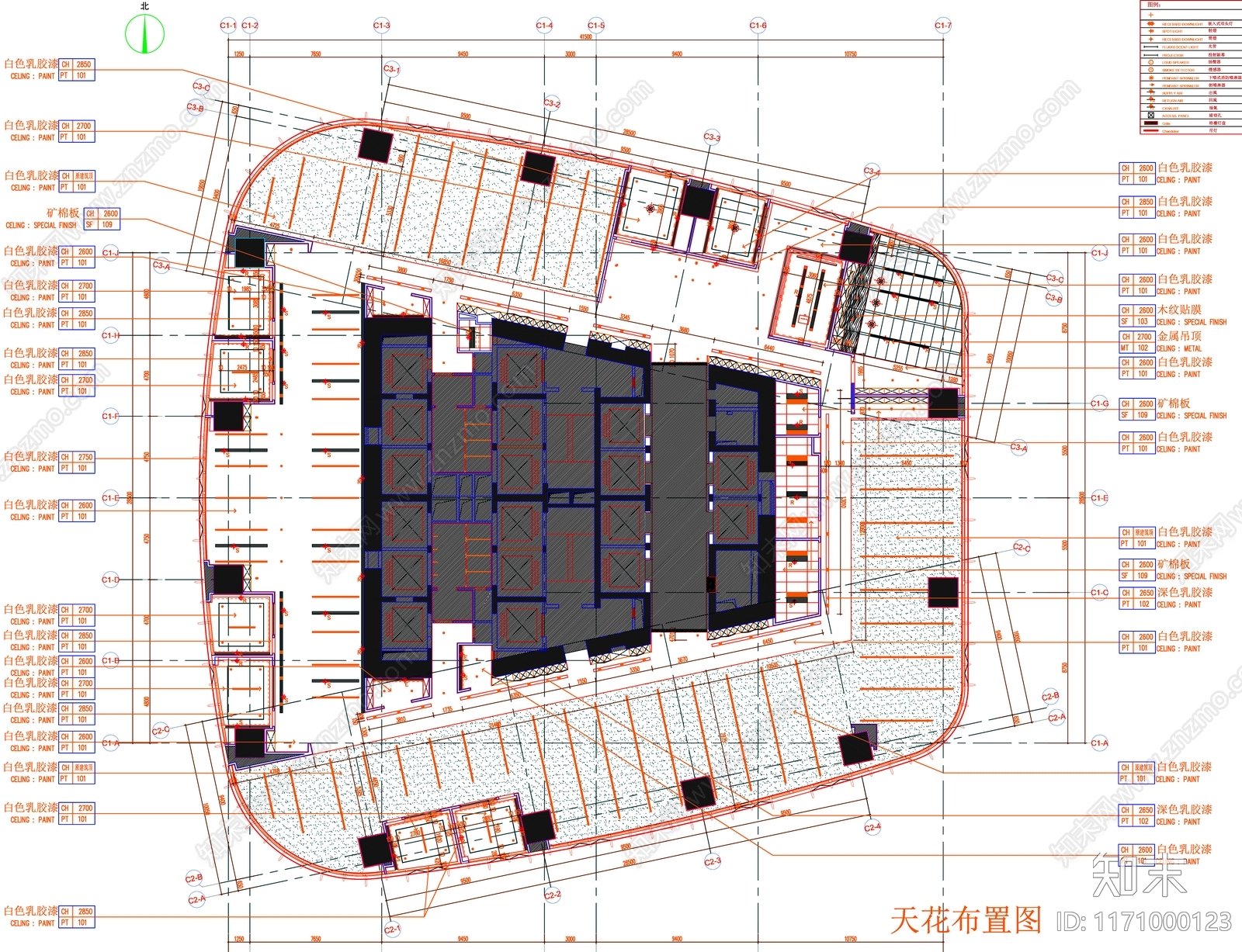 现代工装图库施工图下载【ID:1171000123】