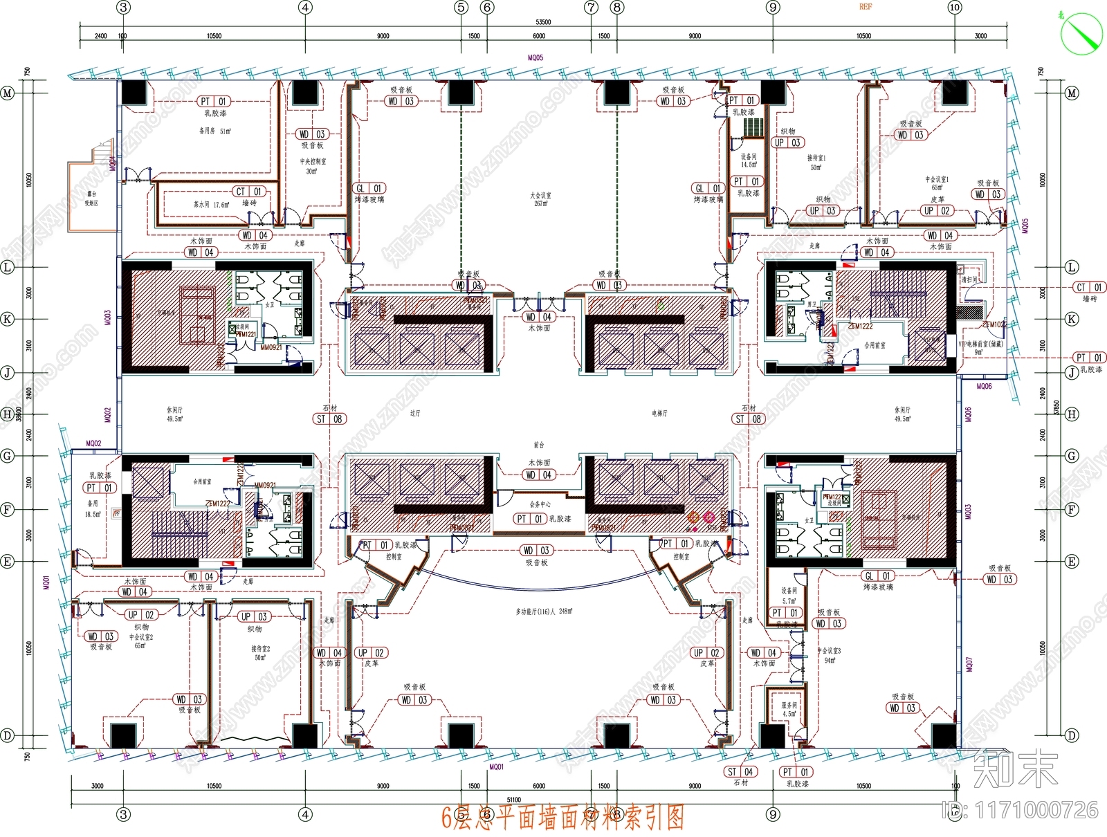 现代工装图库cad施工图下载【ID:1171000726】