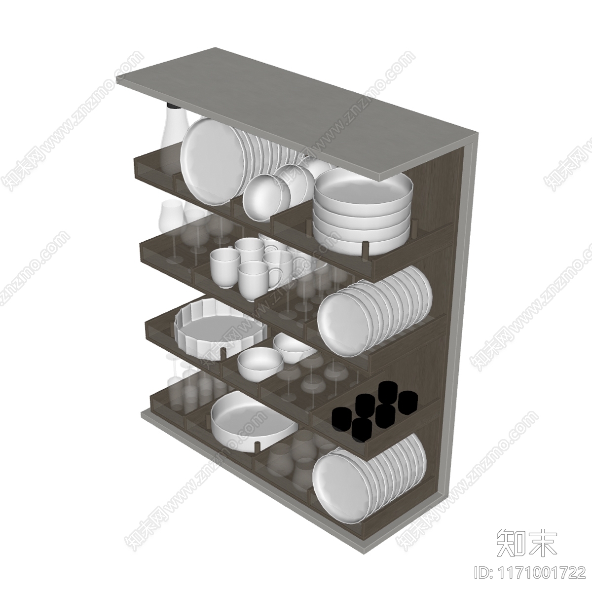 餐具SU模型下载【ID:1171001722】