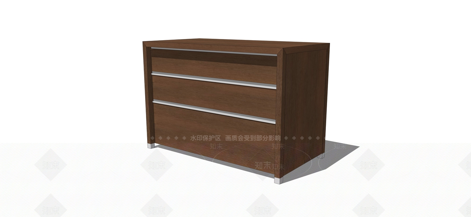 现代极简鞋柜SU模型下载【ID:1171007360】