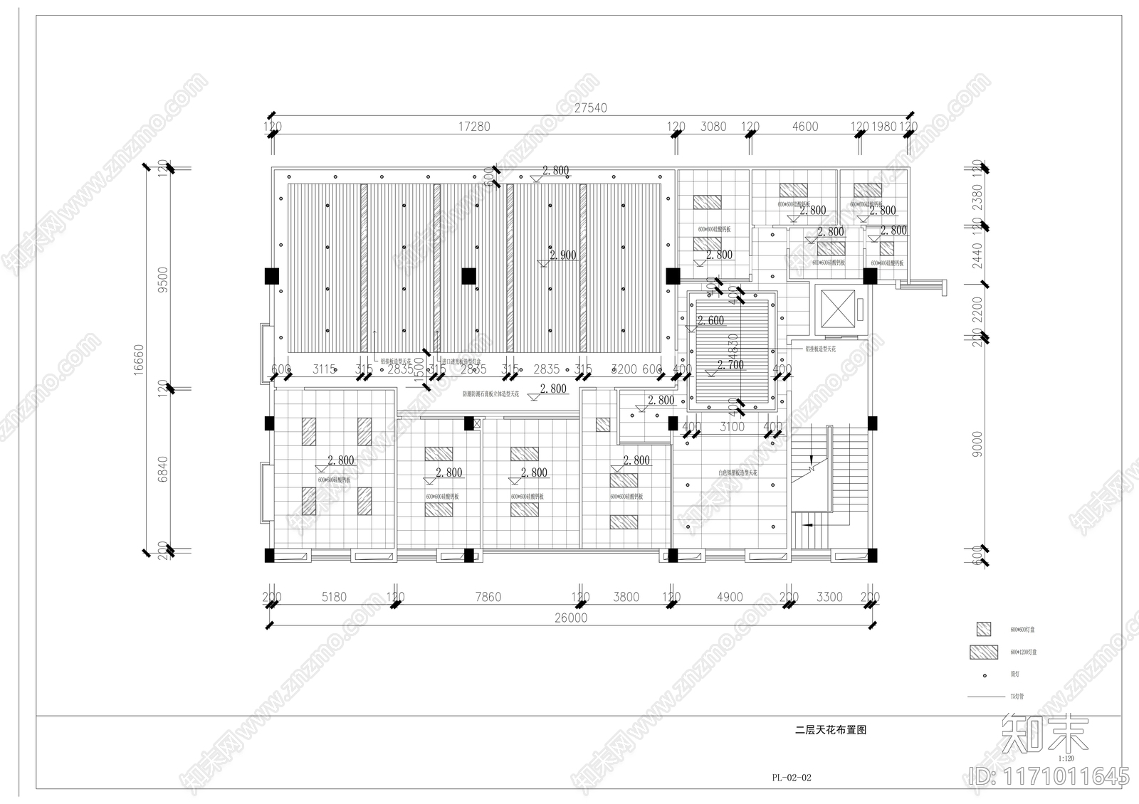 现代整体办公空间cad施工图下载【ID:1171011645】