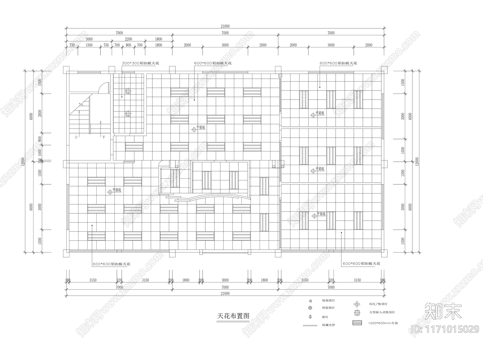 现代整体办公空间cad施工图下载【ID:1171015029】