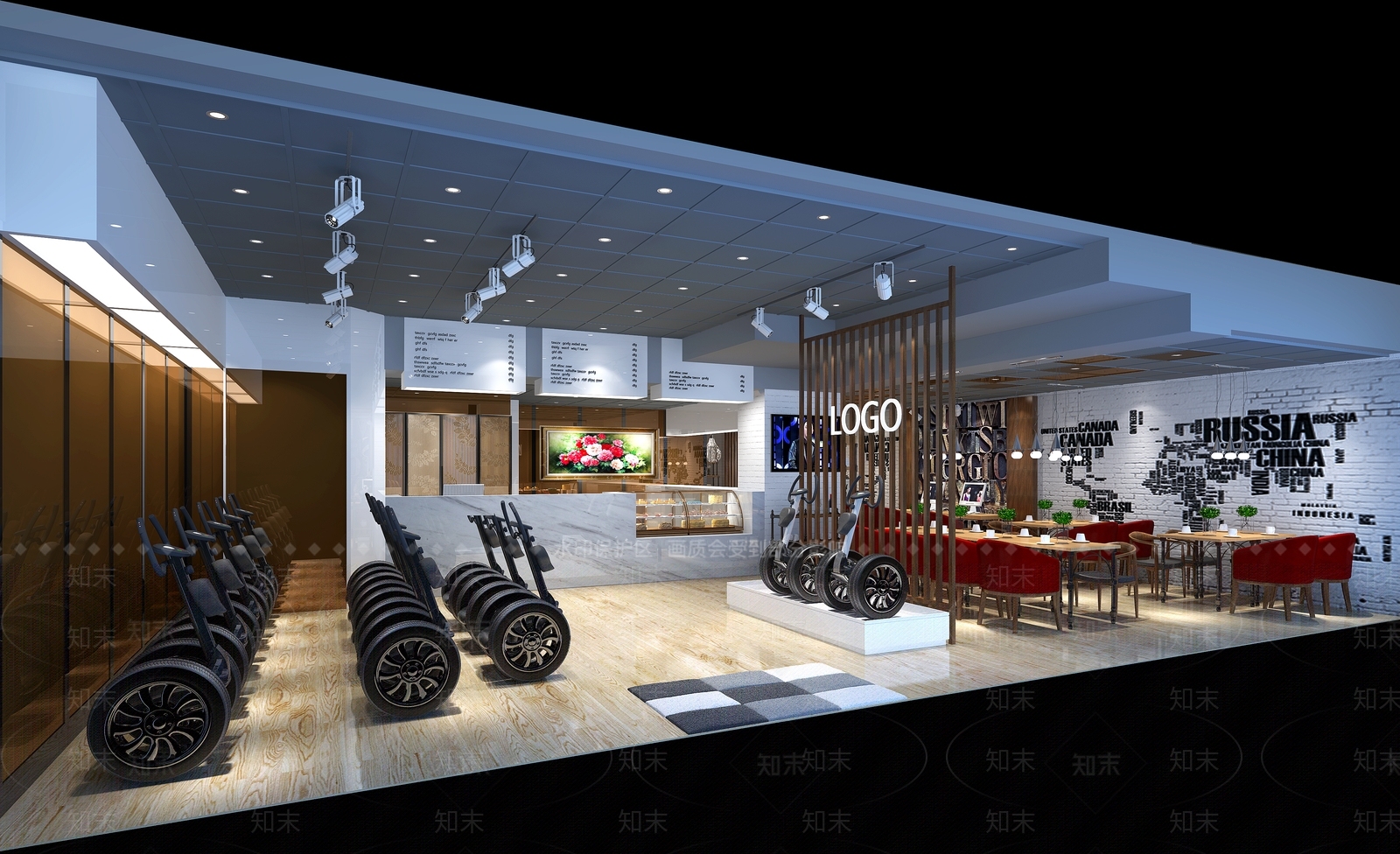 现代商场3D模型下载【ID:1171018970】
