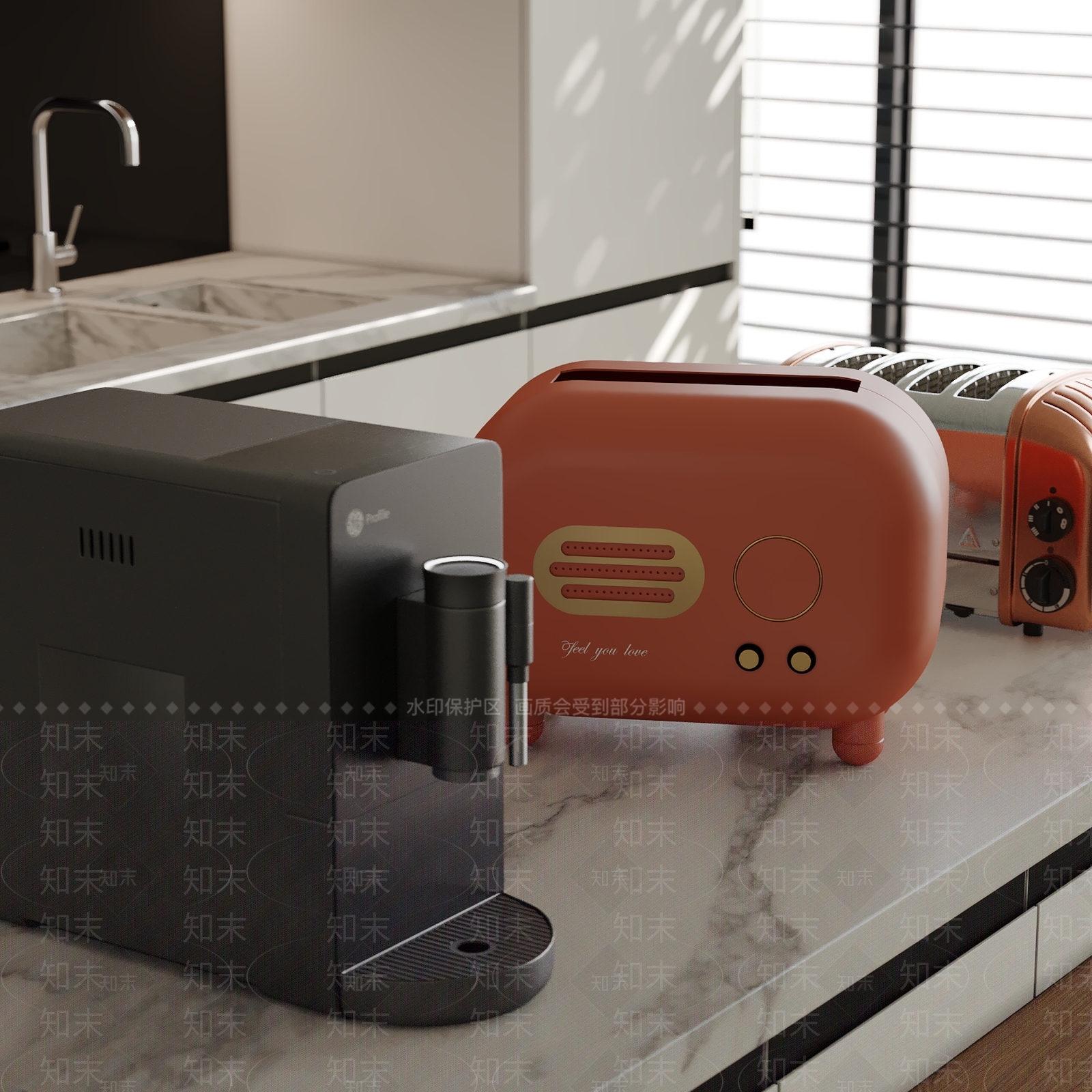 厨房用品3D模型下载【ID:1171048113】