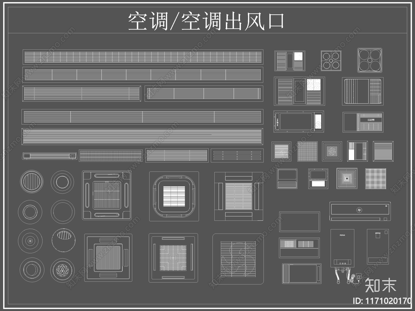 现代综合器材设备图库施工图下载【ID:1171020170】