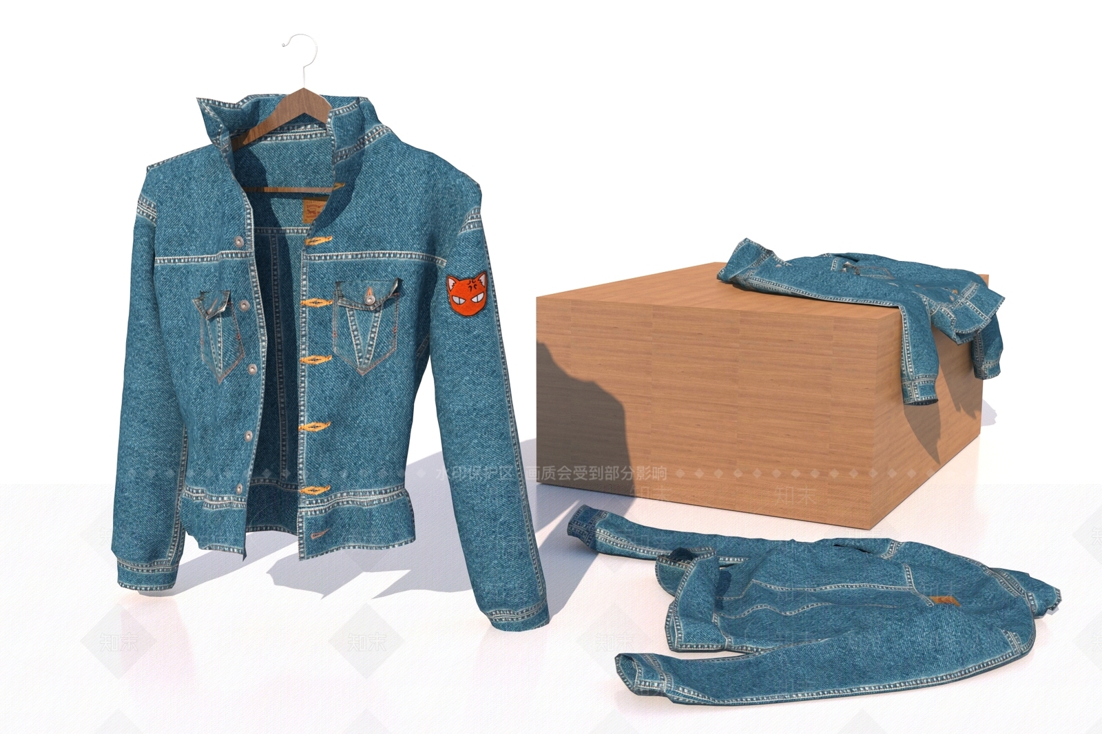 衣服3D模型下载【ID:1171030737】