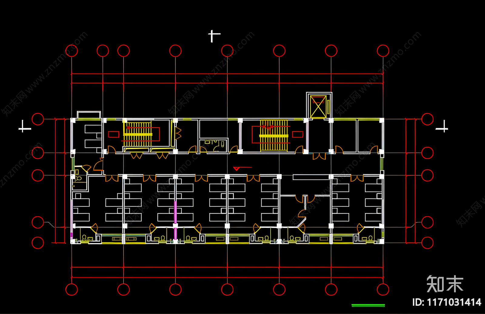 现代其他商业建筑cad施工图下载【ID:1171031414】