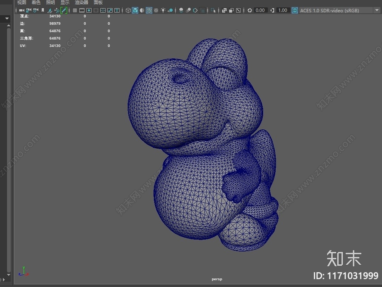 爬行类动物3D模型下载【ID:1171031999】