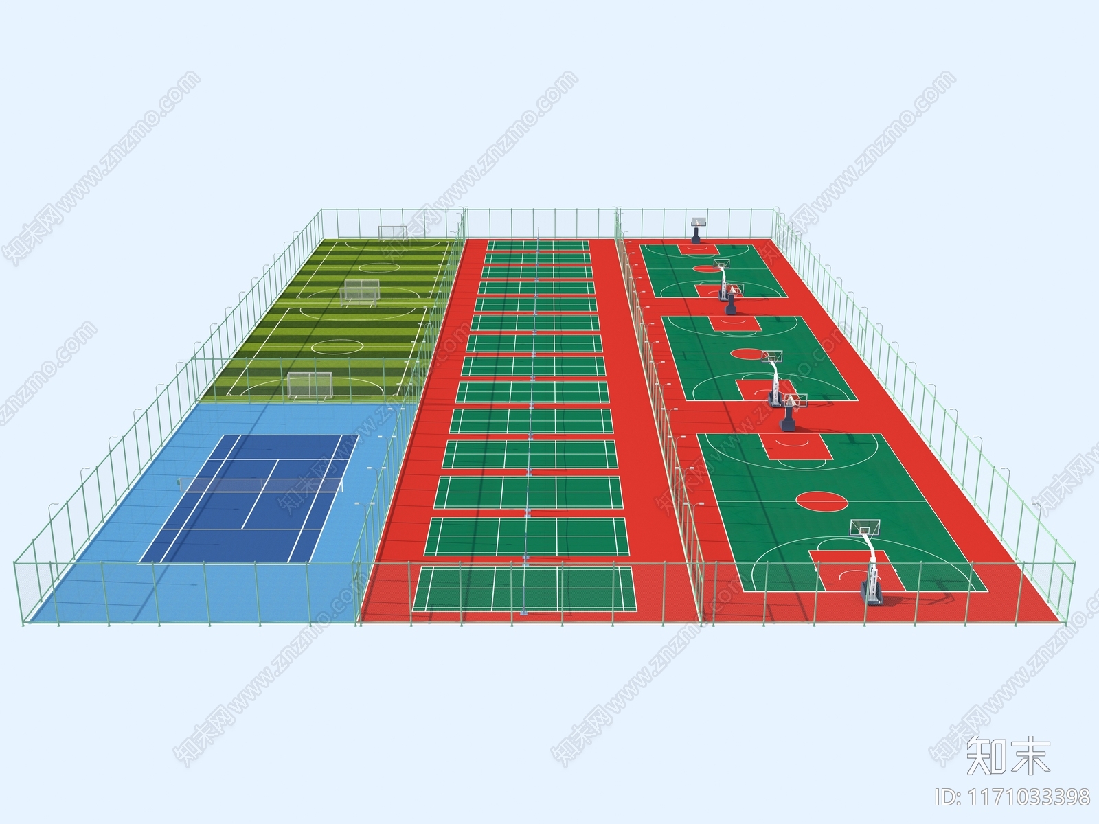 现代其他体育空间3D模型下载【ID:1171033398】