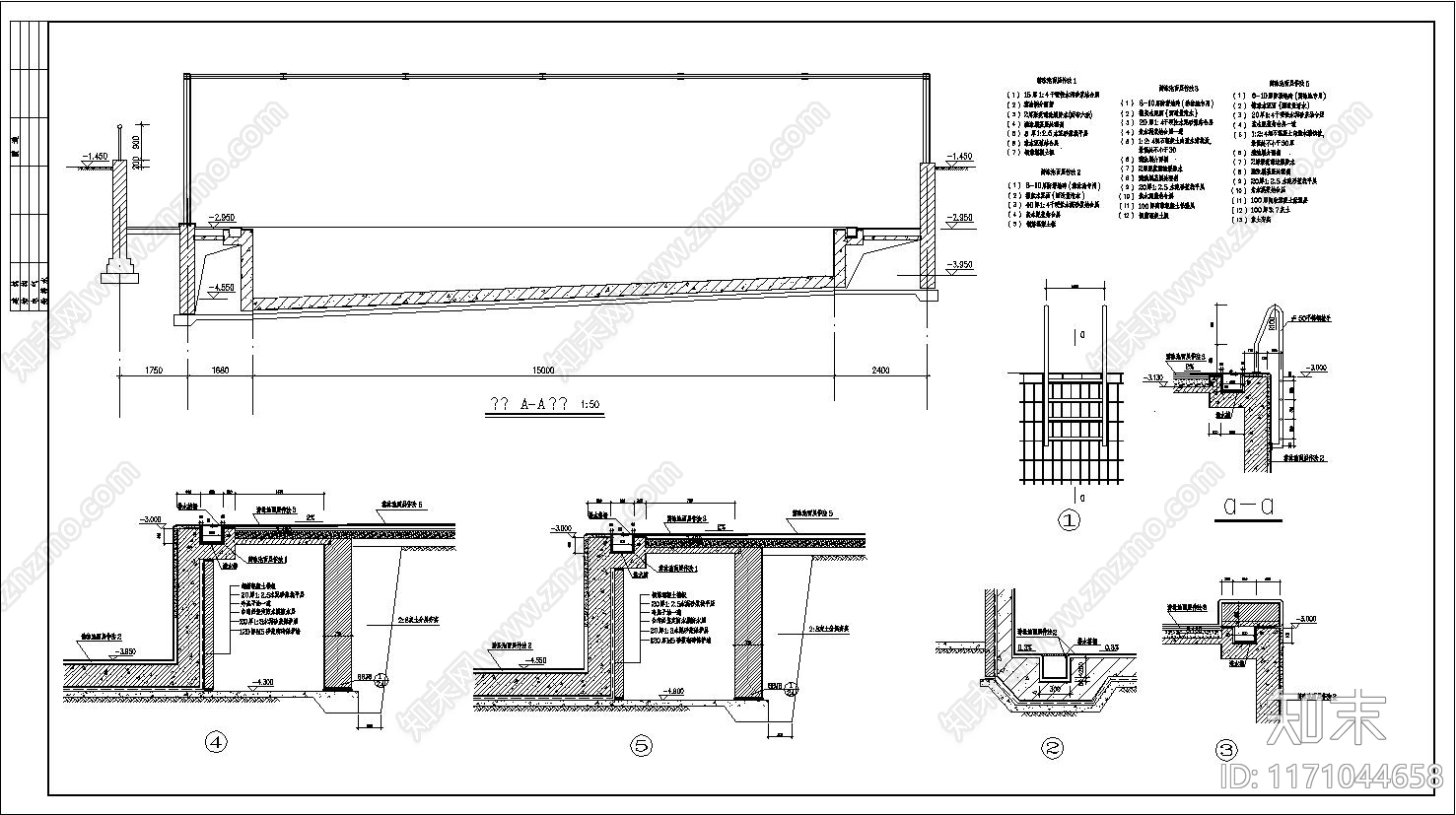 欧式简欧别墅建筑cad施工图下载【ID:1171044658】