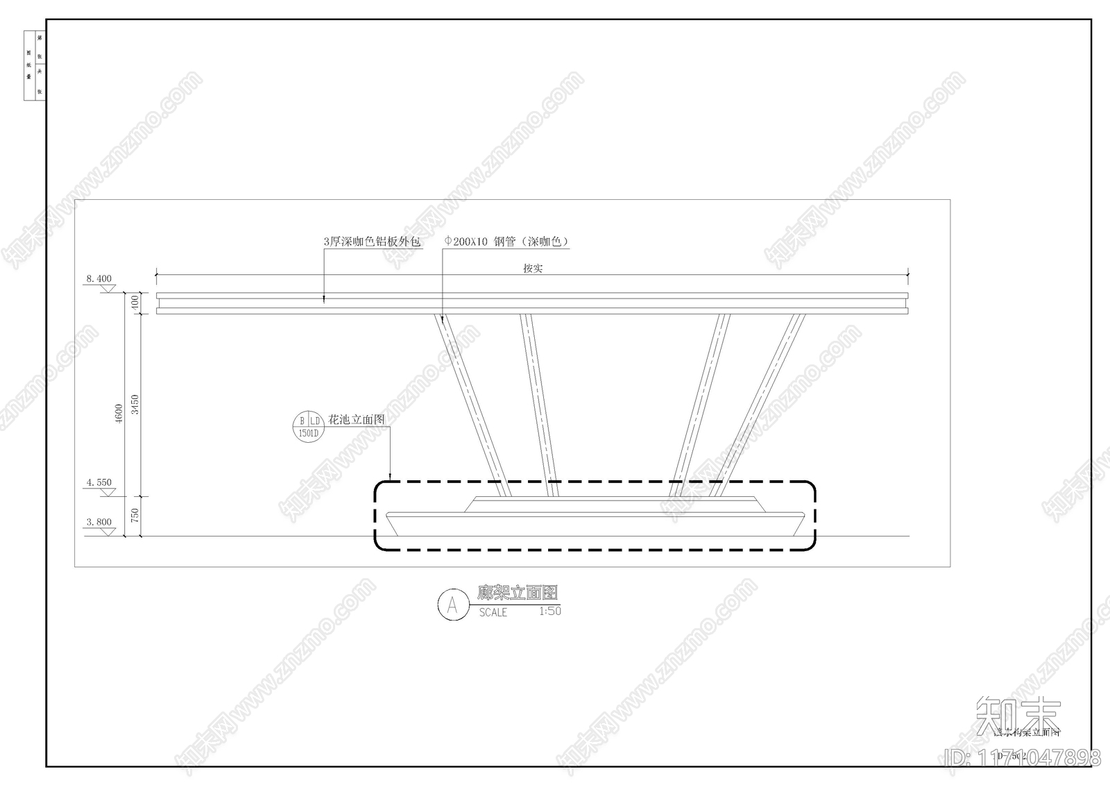 现代亭子图库施工图下载【ID:1171047898】