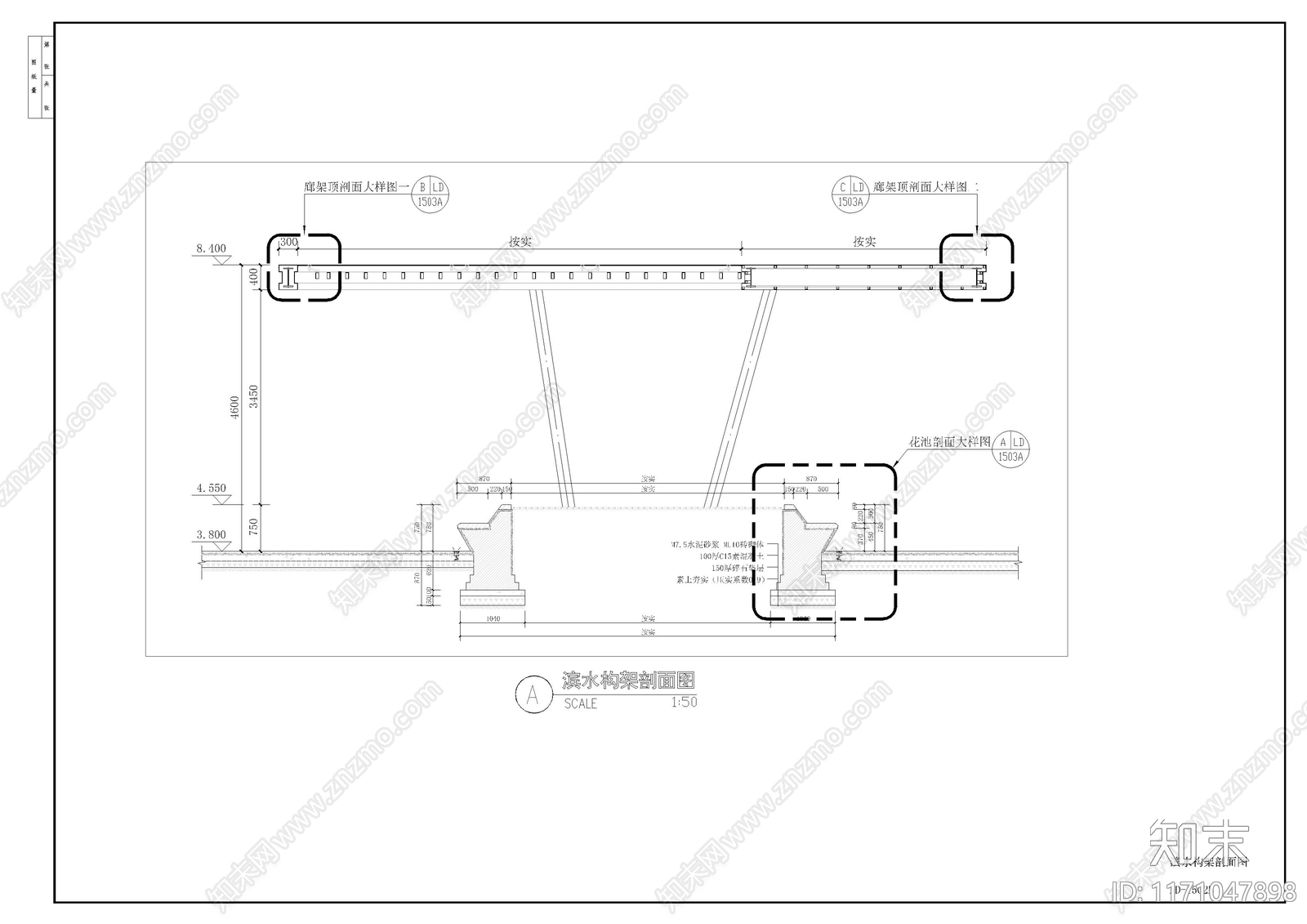 现代亭子图库施工图下载【ID:1171047898】