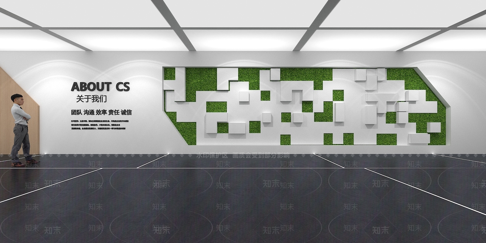现代科技展厅SU模型下载【ID:1171058945】