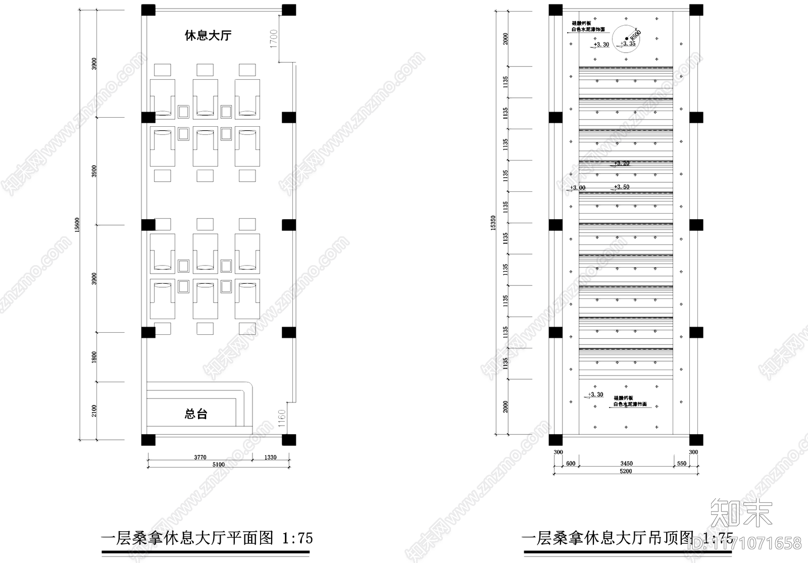 欧式洗浴中心施工图下载【ID:1171071658】