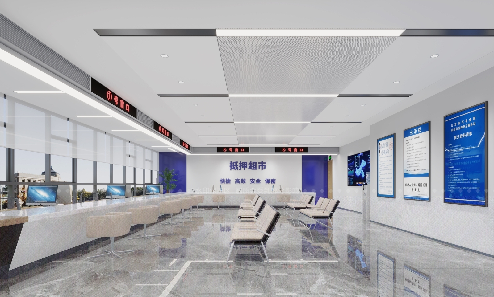 现代其他公共空间3D模型下载【ID:1171080902】