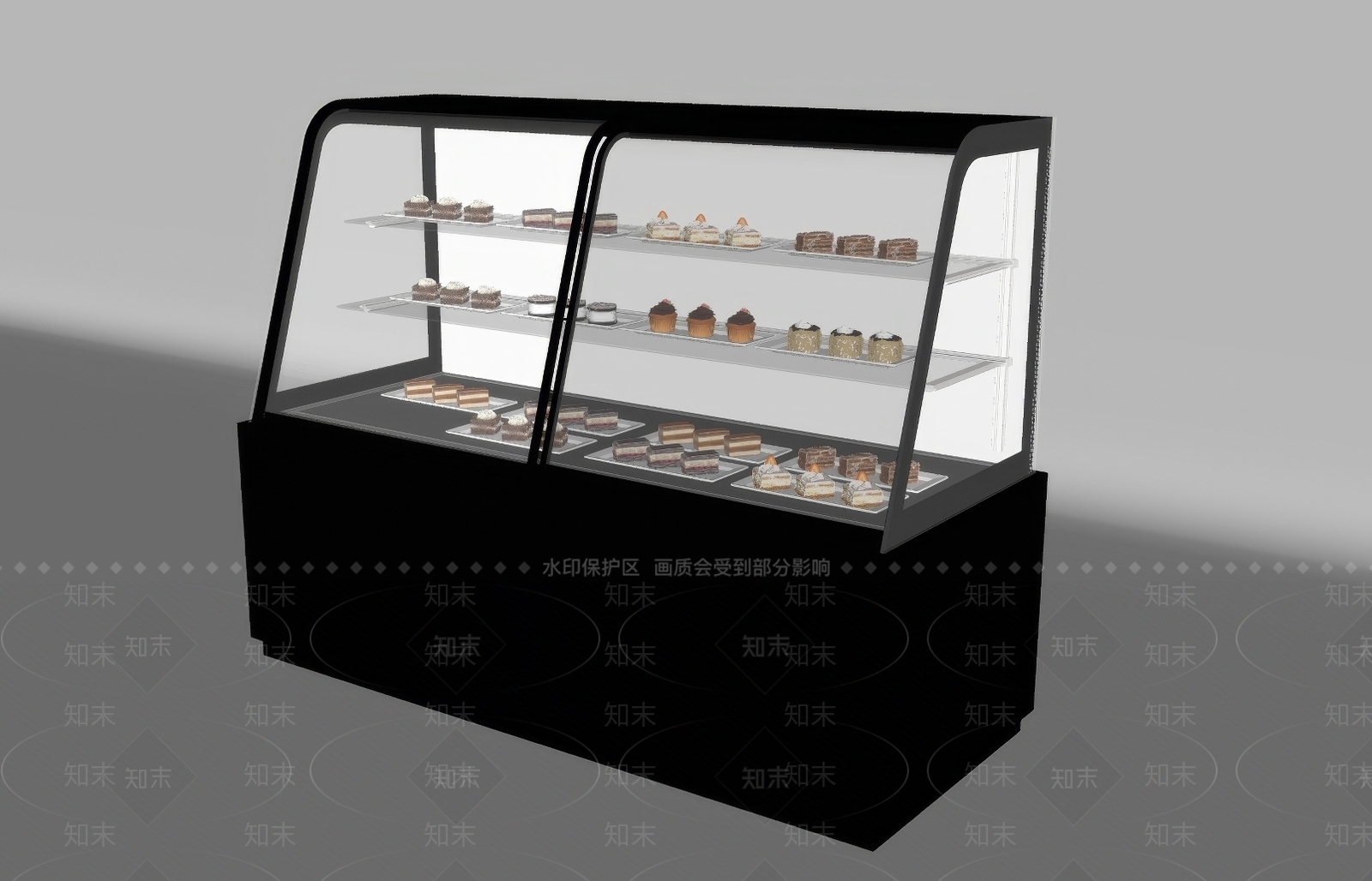 展柜SU模型下载【ID:1171083054】