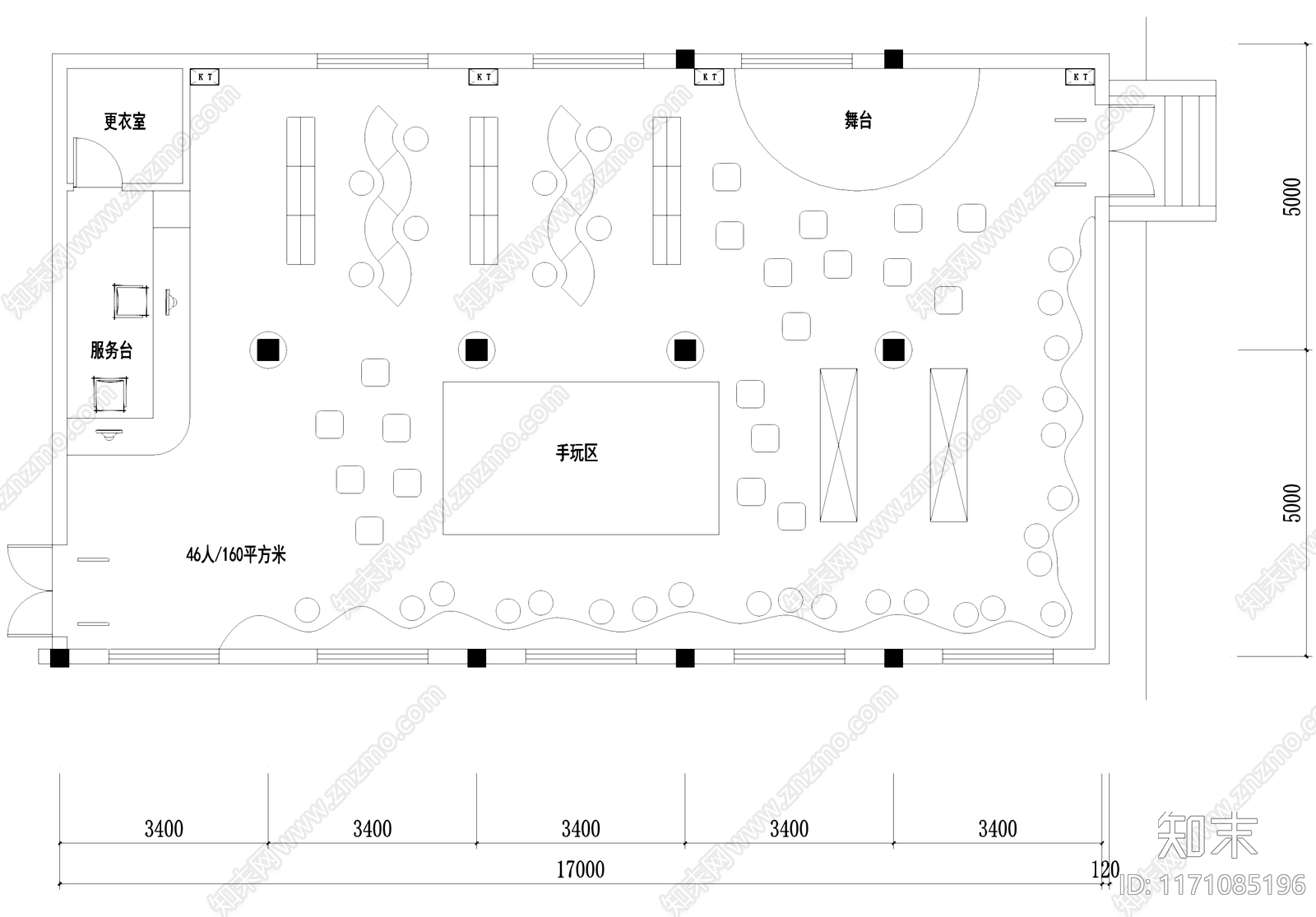 工装平面图施工图下载【ID:1171085196】