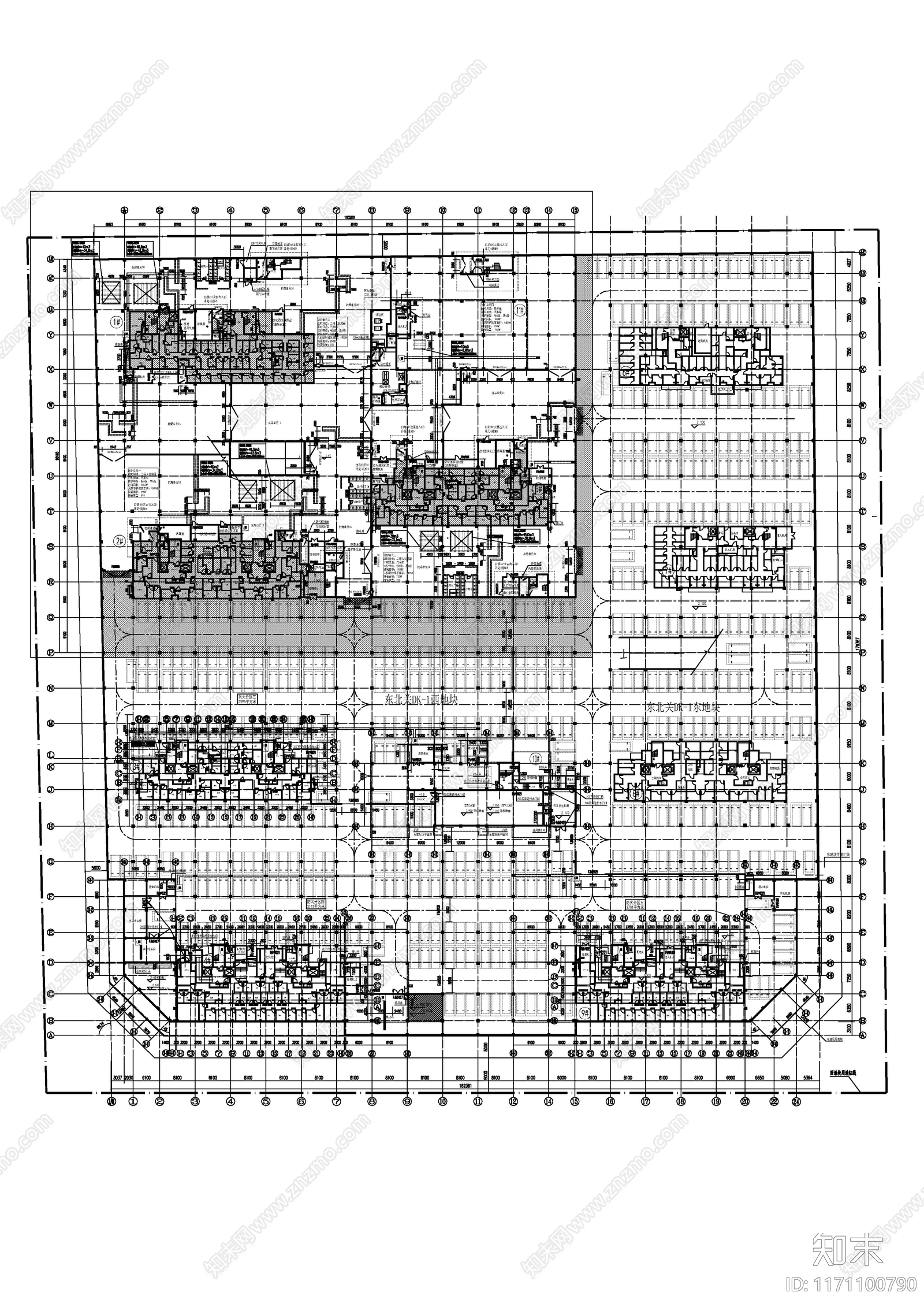 现代其他建筑cad施工图下载【ID:1171100790】