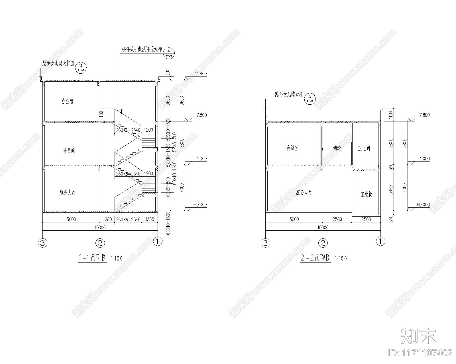 现代其他图库施工图下载【ID:1171107402】