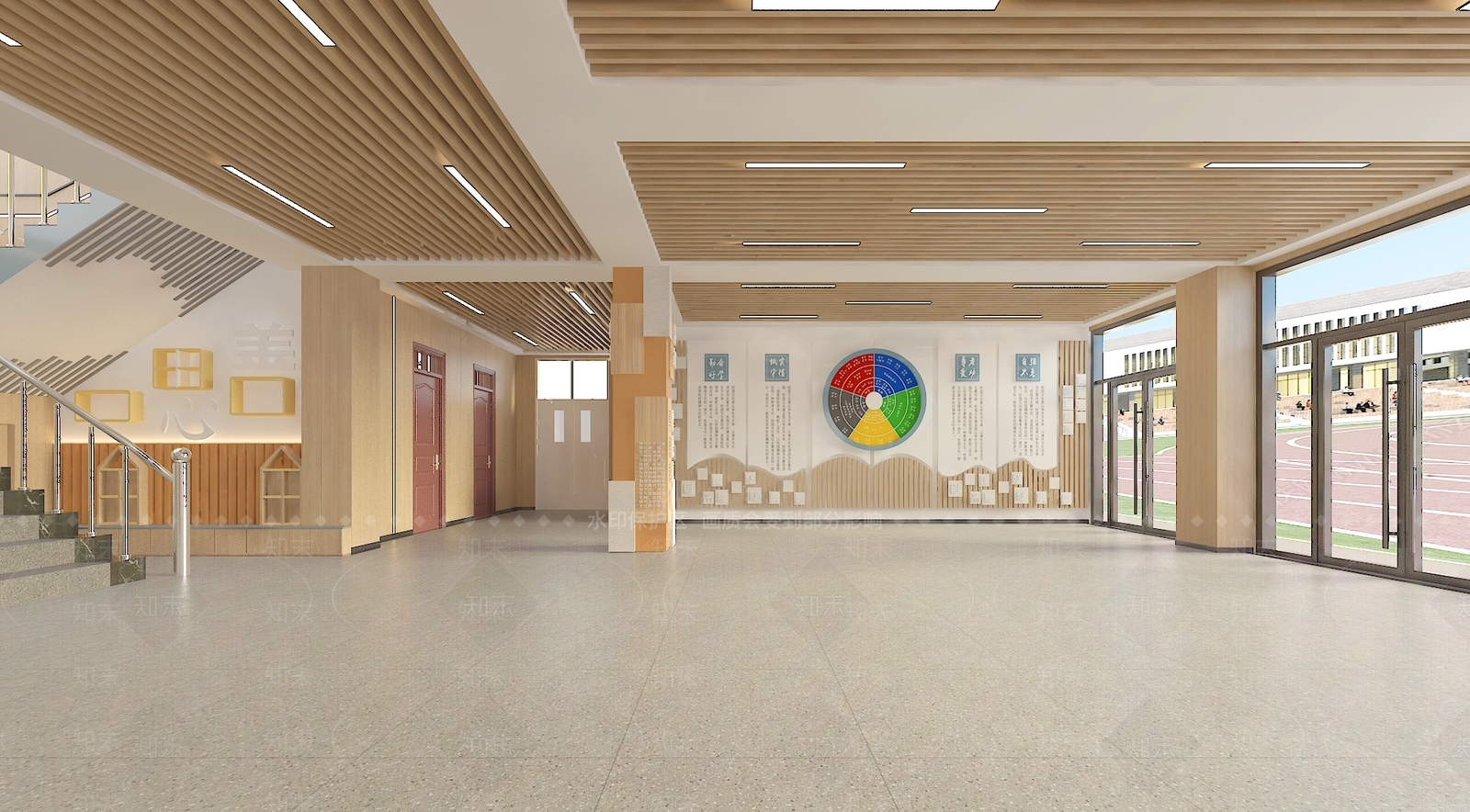 现代幼儿园3D模型下载【ID:1171111670】