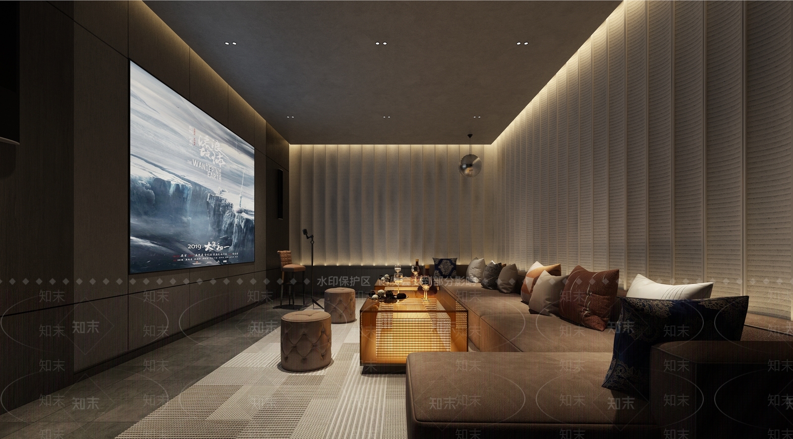 现代接待室3D模型下载【ID:1214742117】