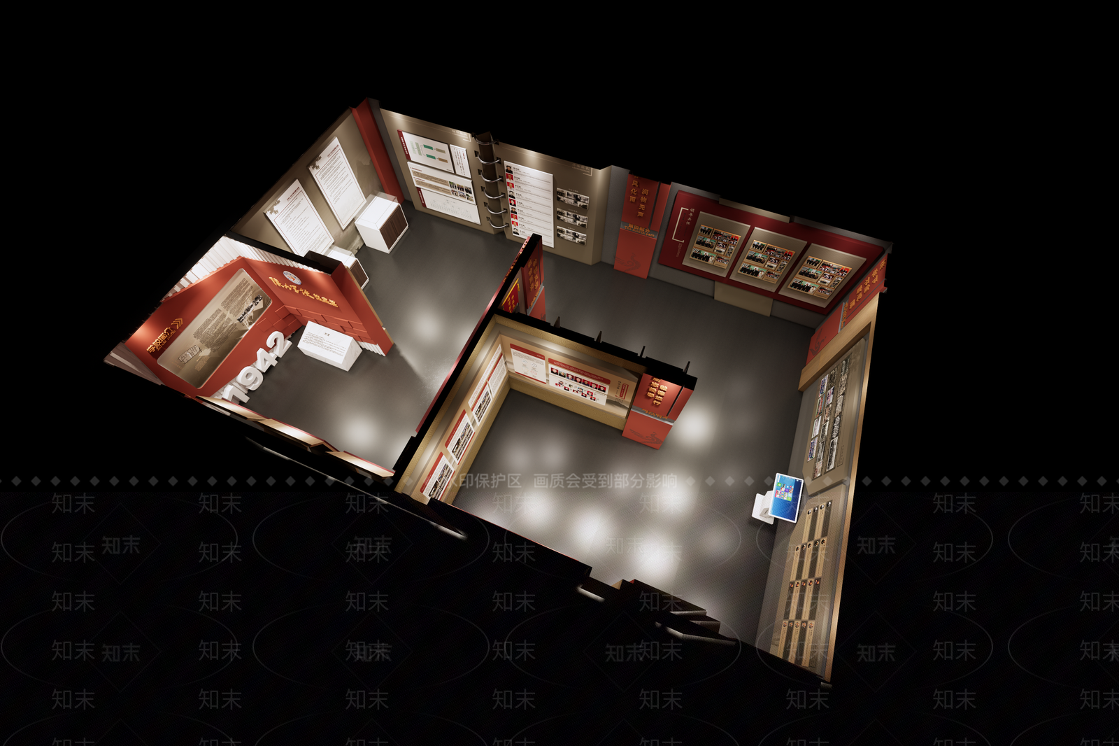 现代其他文化空间SU模型下载【ID:1171136449】