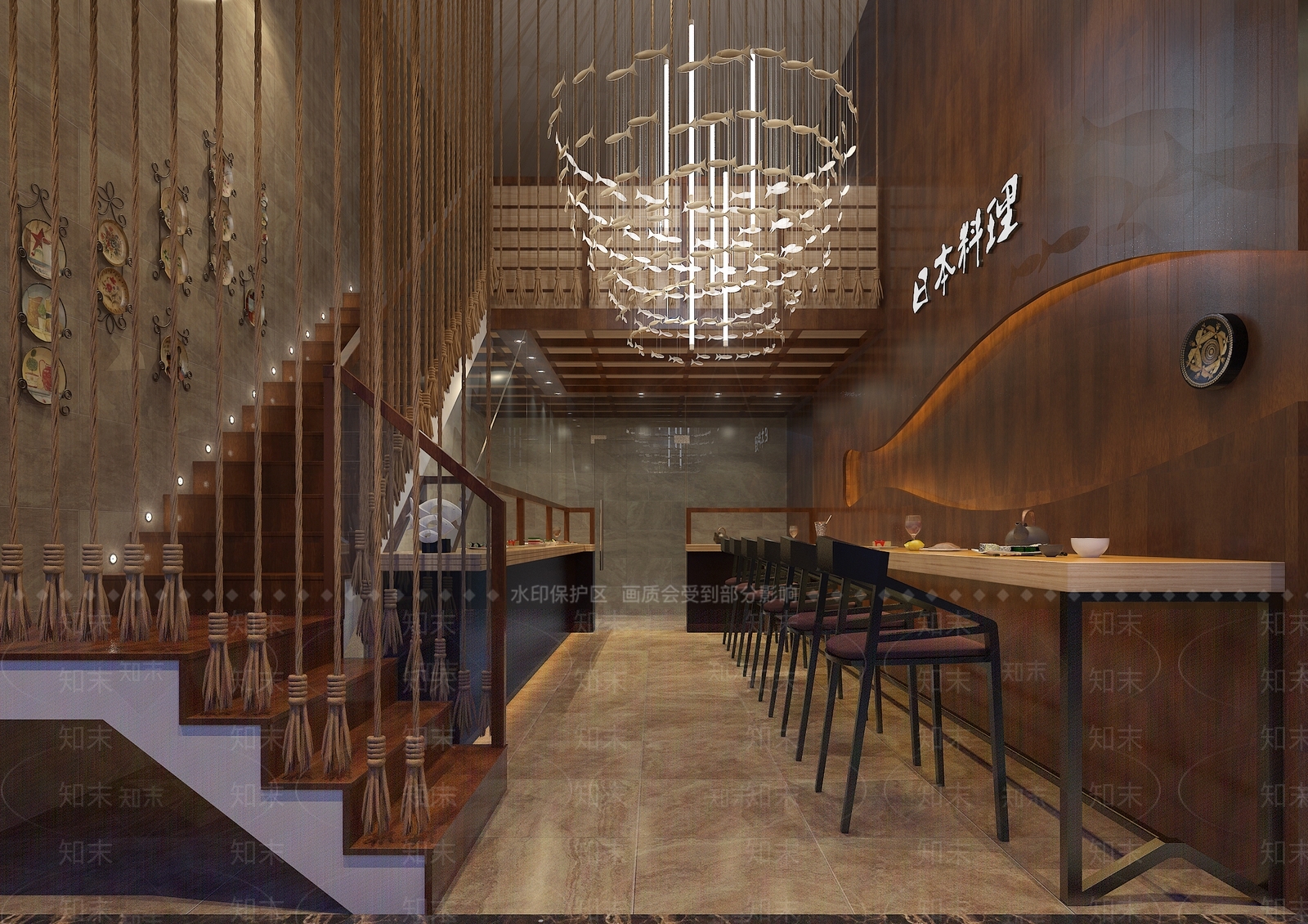 现代工业甜品面包店3D模型下载【ID:1171137686】