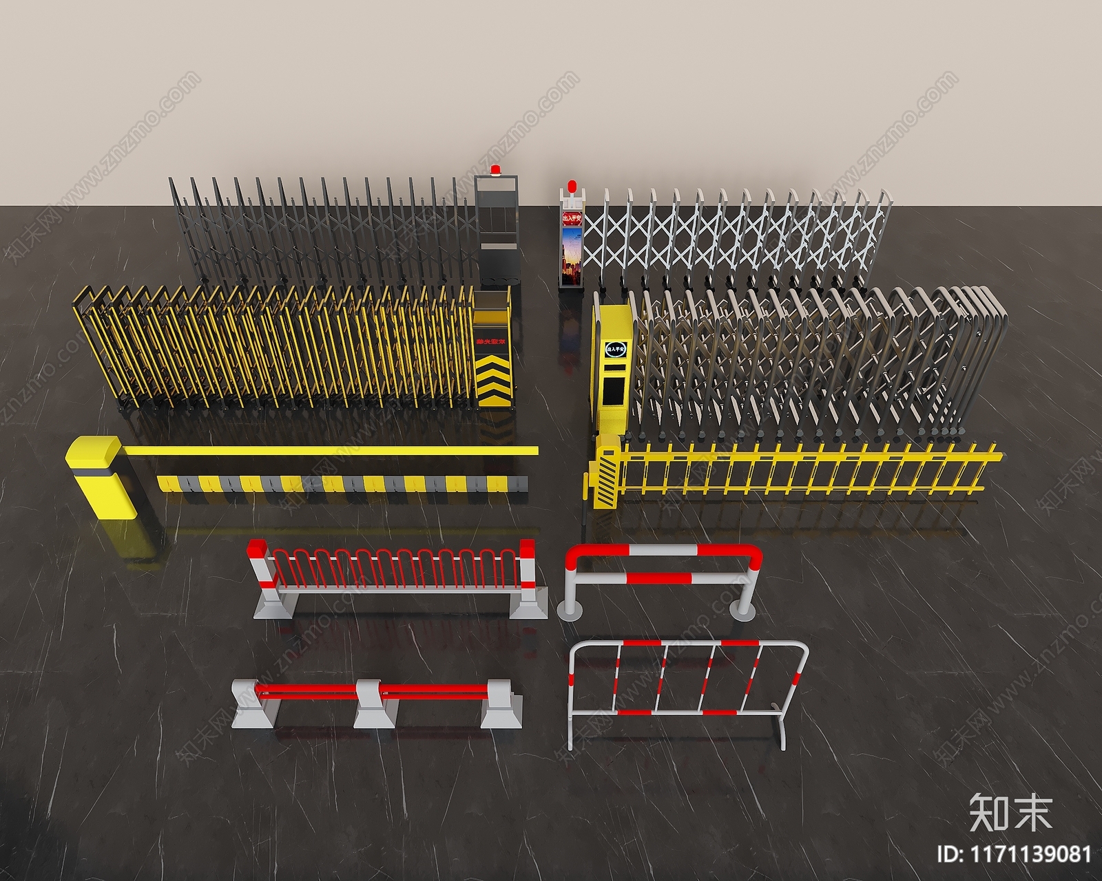 公用器材3D模型下载【ID:1171139081】