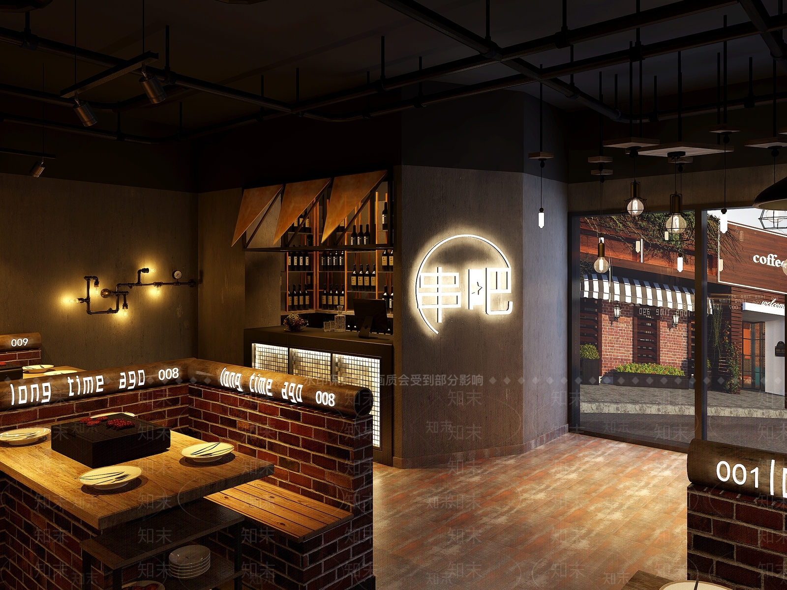 工业其他餐饮空间3D模型下载【ID:1171139640】