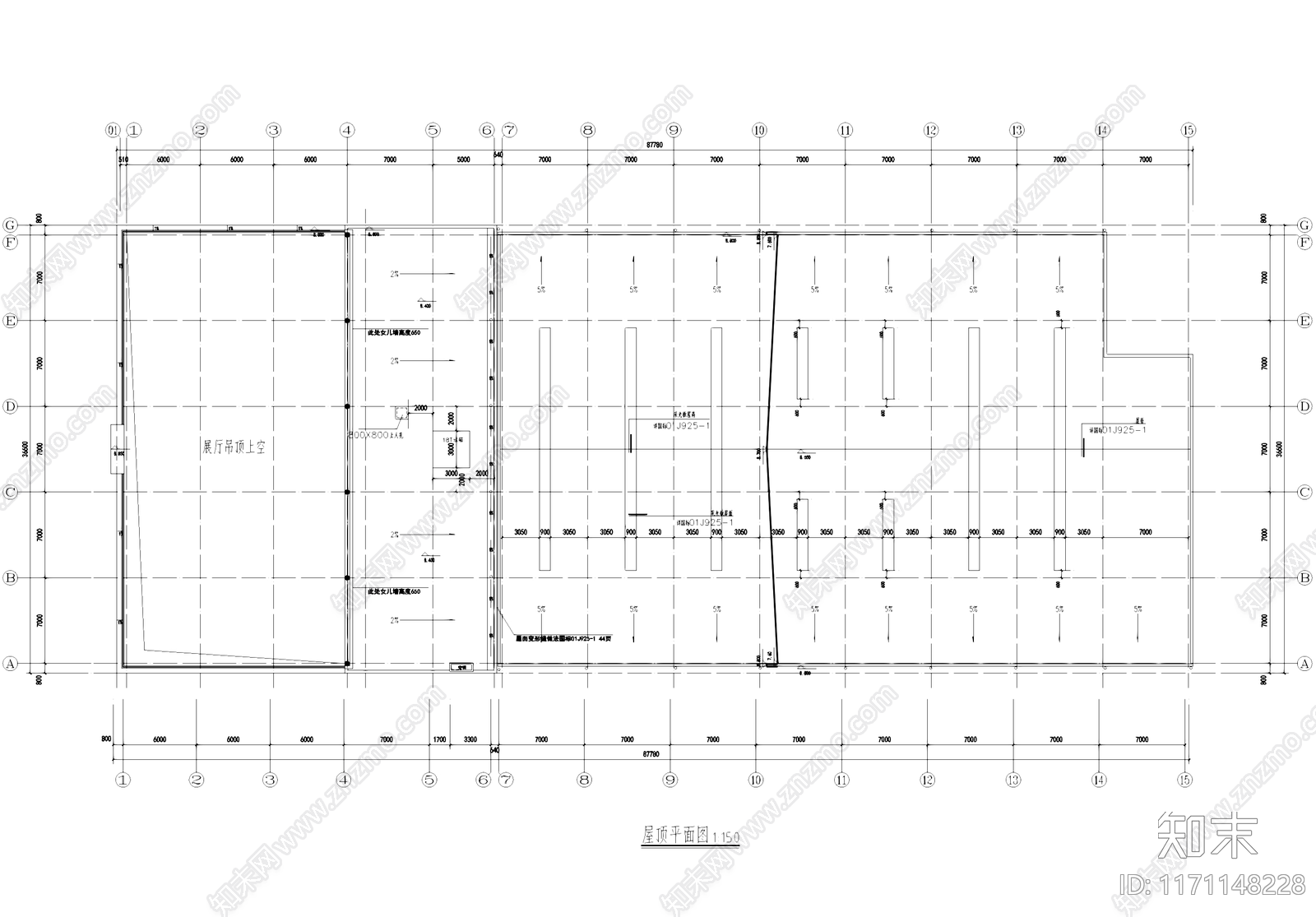 现代其他商业建筑cad施工图下载【ID:1171148228】