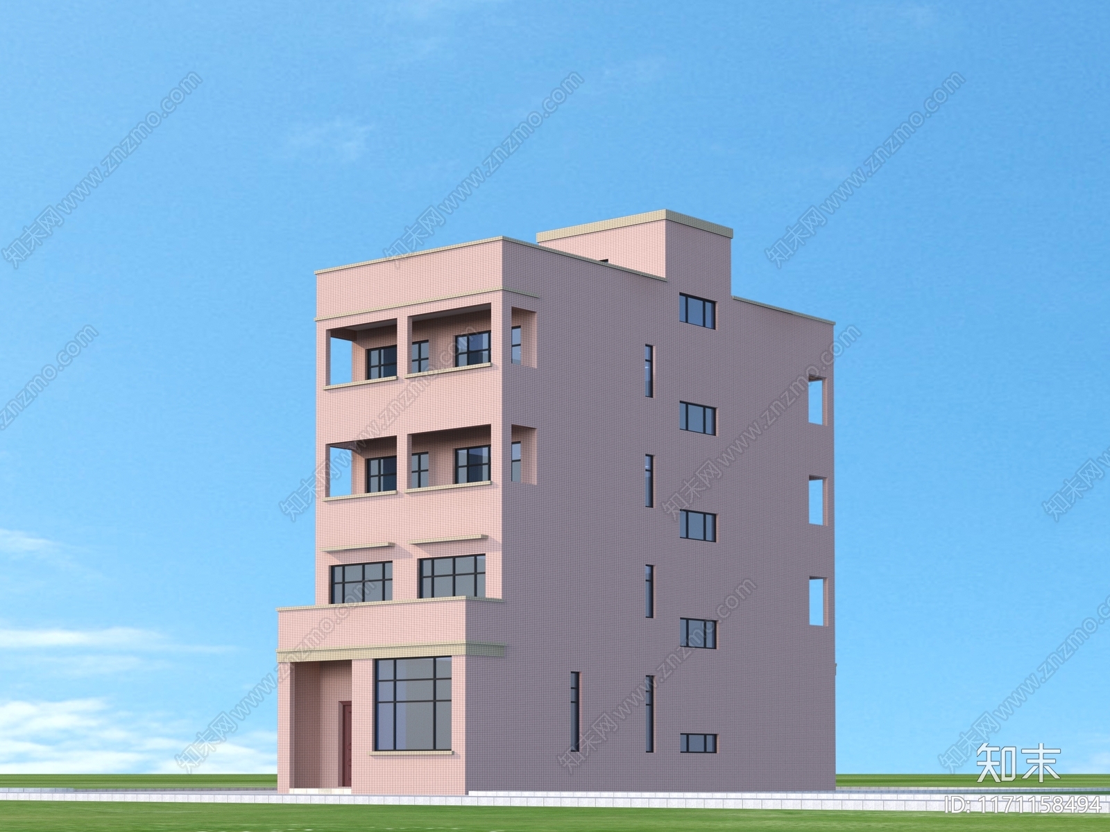 现代其他建筑外观3D模型下载【ID:1171158494】