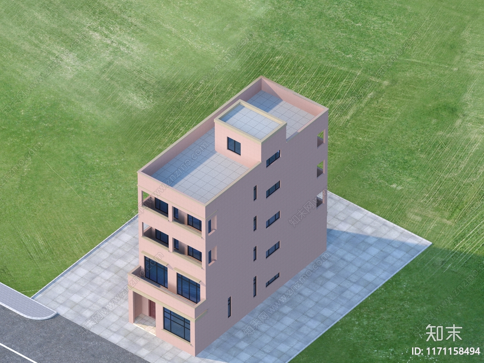 现代其他建筑外观3D模型下载【ID:1171158494】