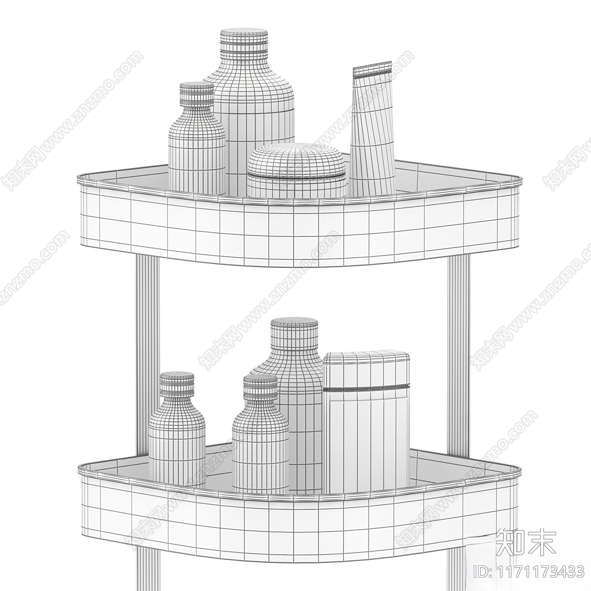 洗浴用品3D模型下载【ID:1171173433】