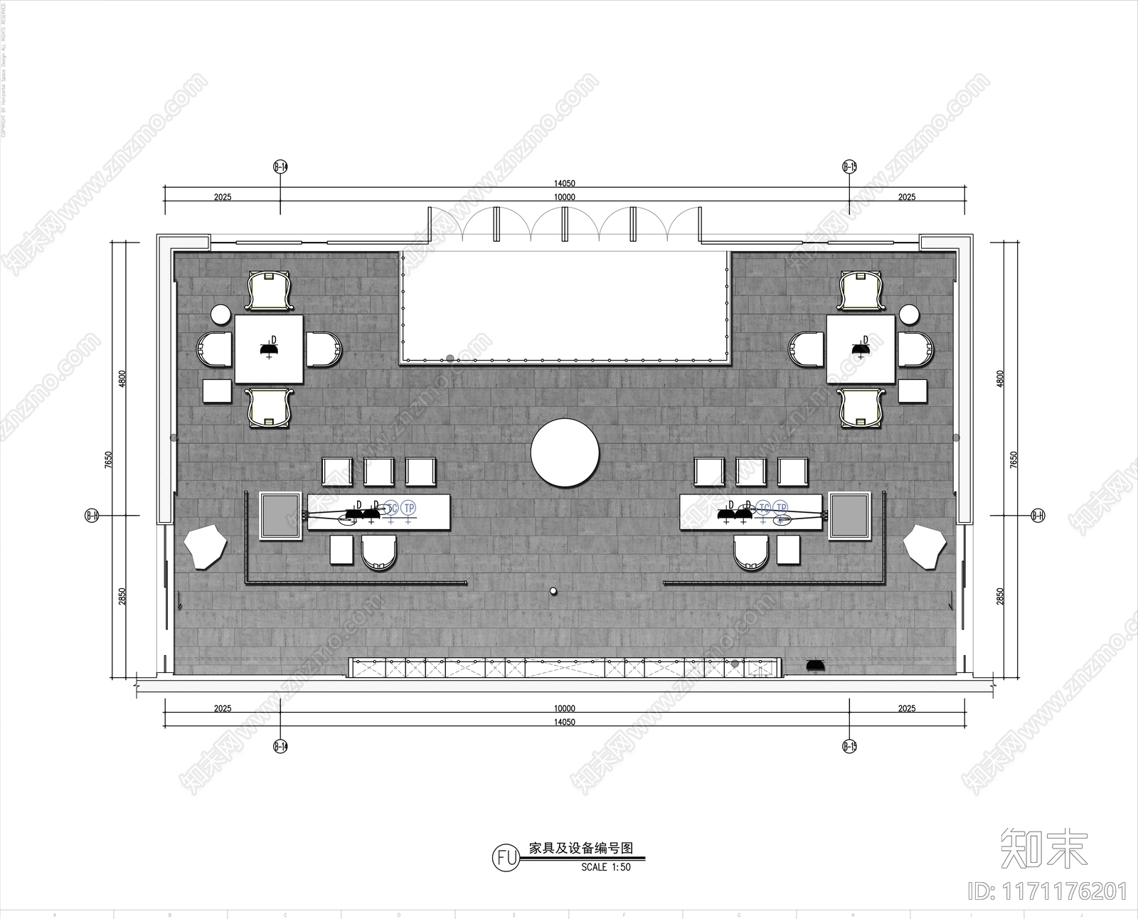 现代其他休闲娱乐空间施工图下载【ID:1171176201】