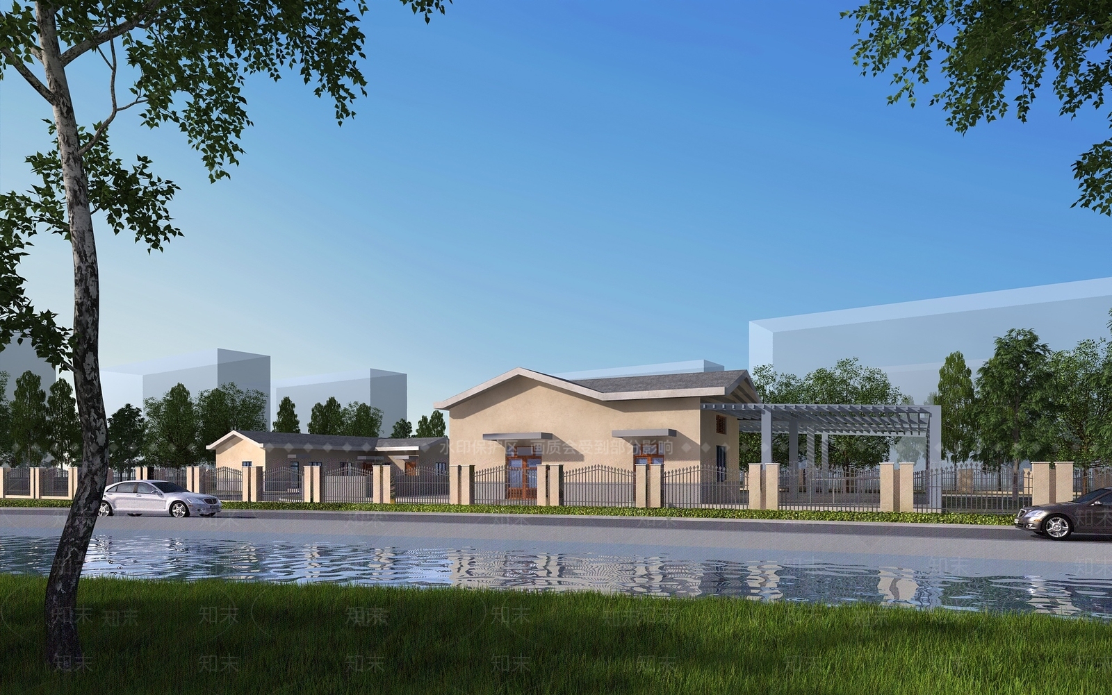 新中式其他文体建筑3D模型下载【ID:1171191032】