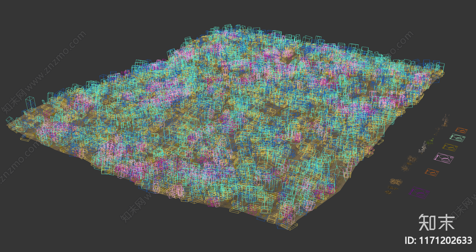 草坪3D模型下载【ID:1171202633】