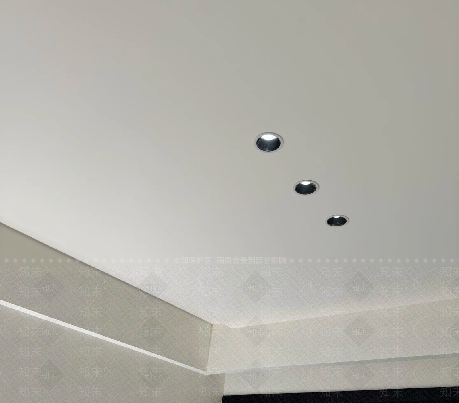 现代筒灯射灯组合3D模型下载【ID:1171203747】