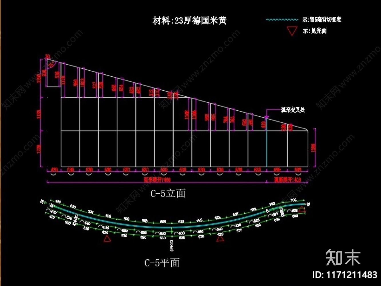 简欧其他建筑施工图下载【ID:1171211483】