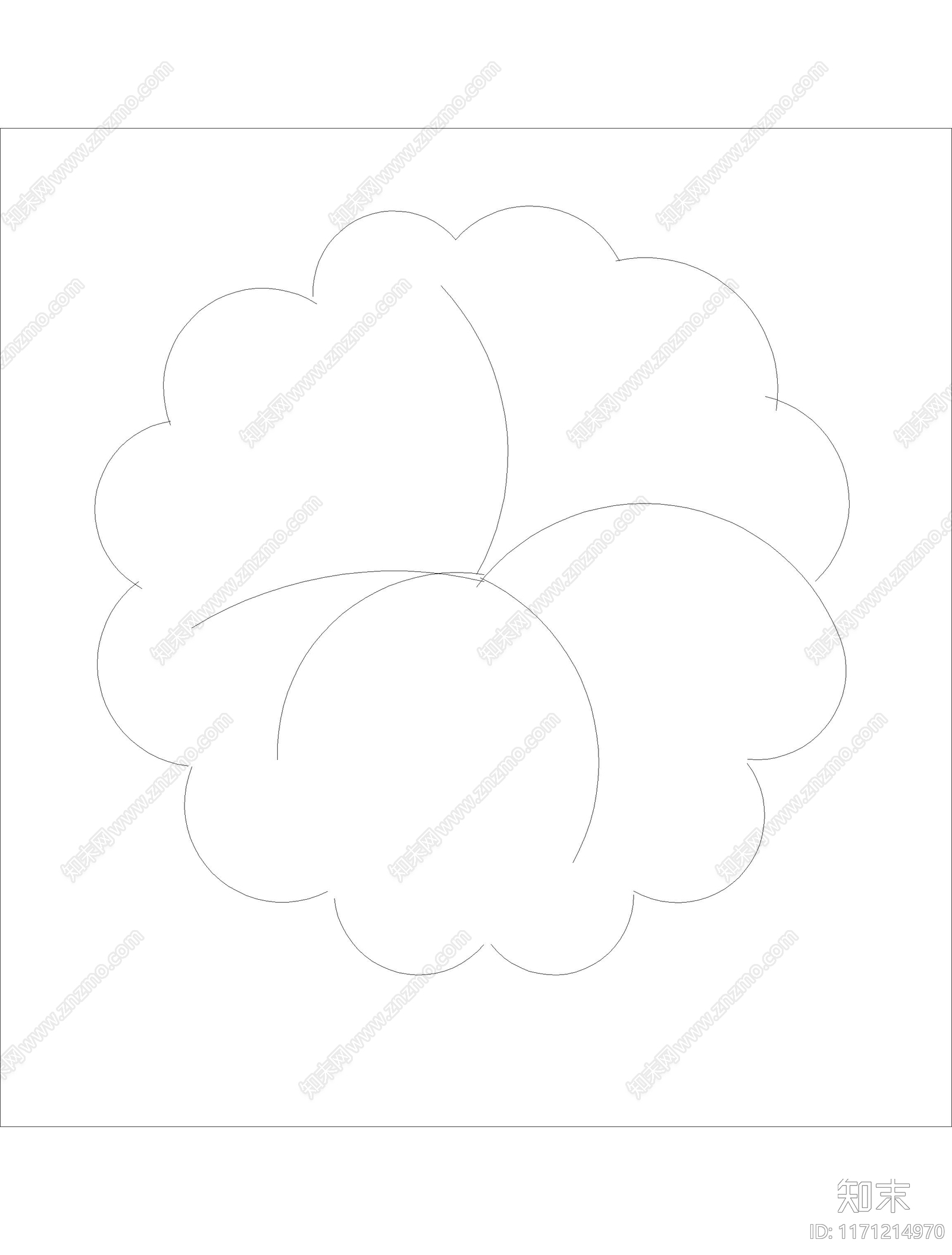 现代综合植物图库cad施工图下载【ID:1171214970】