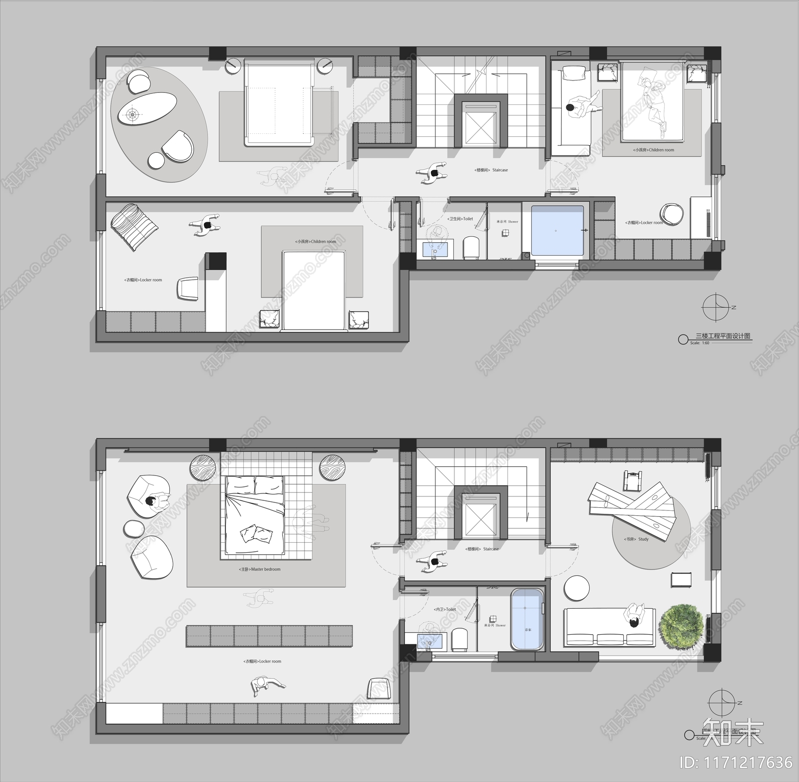 户型优化cad施工图下载【ID:1171217636】