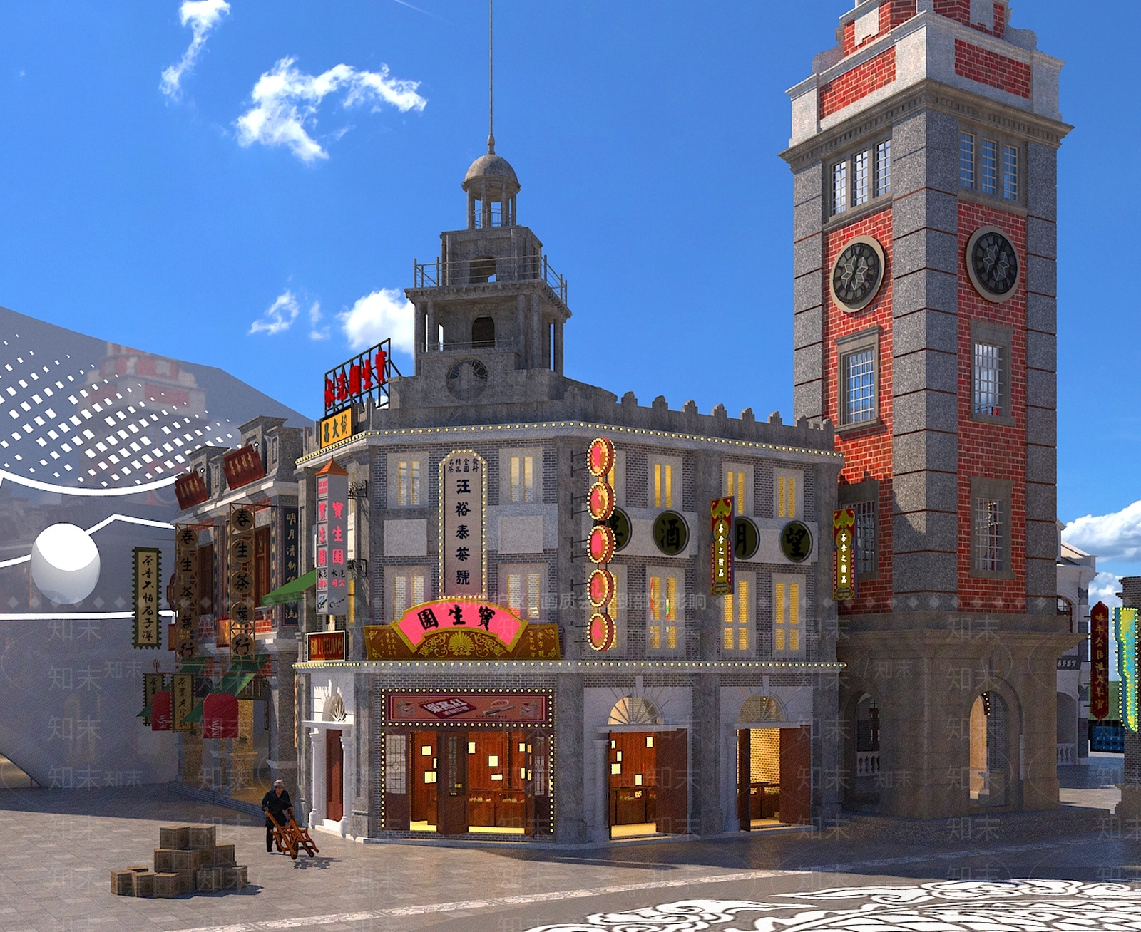 新中式几类组合3D模型下载【ID:1171219061】