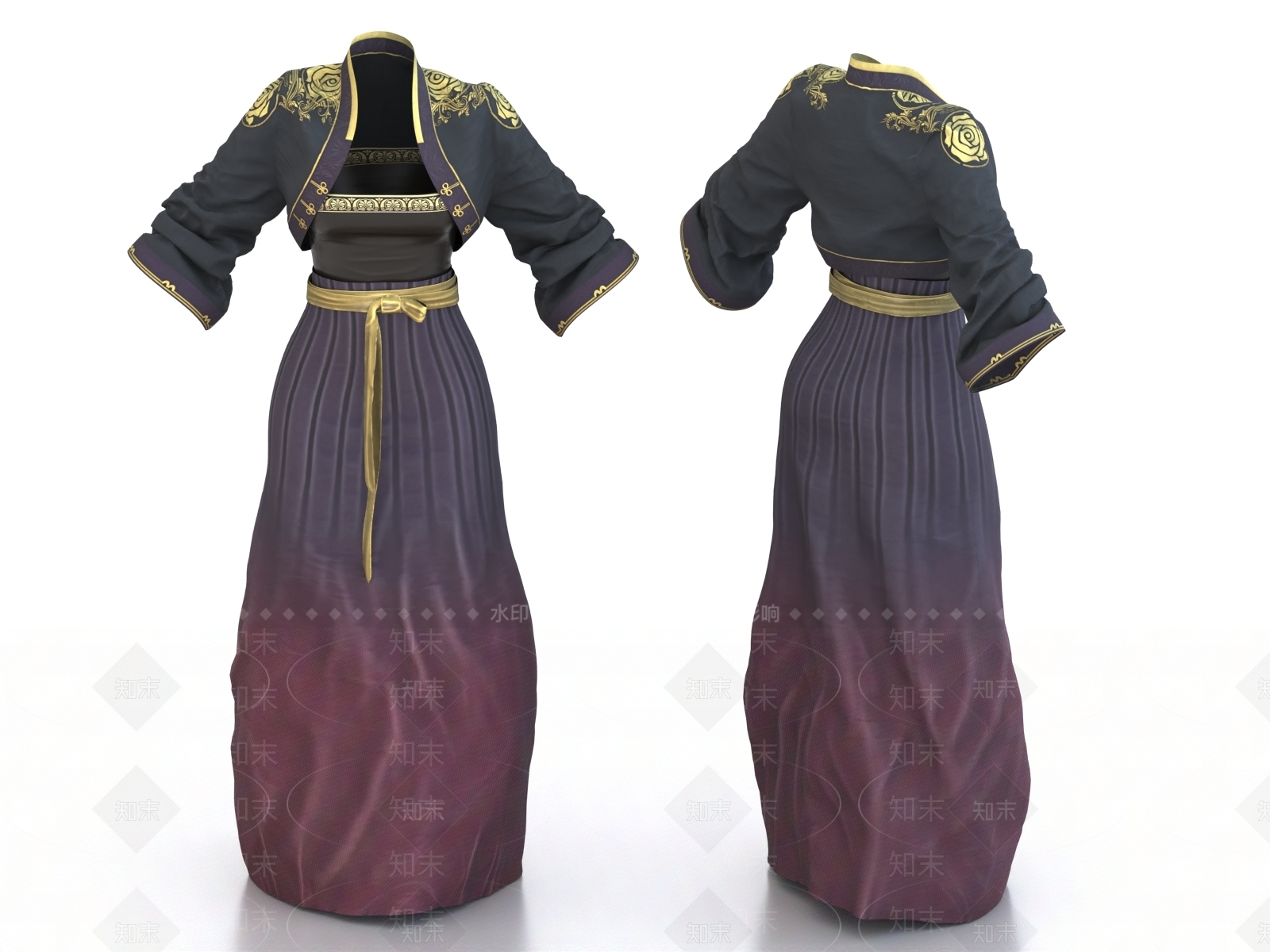 衣服3D模型下载【ID:1171221675】