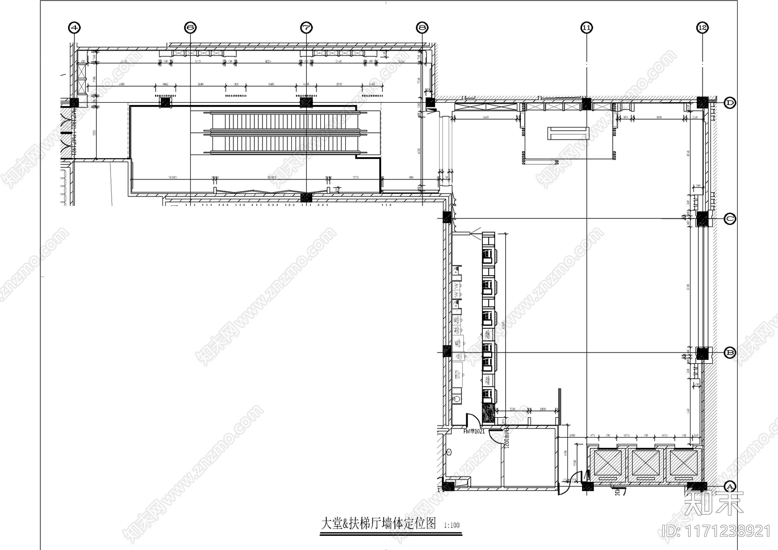 现代电影院cad施工图下载【ID:1171238921】