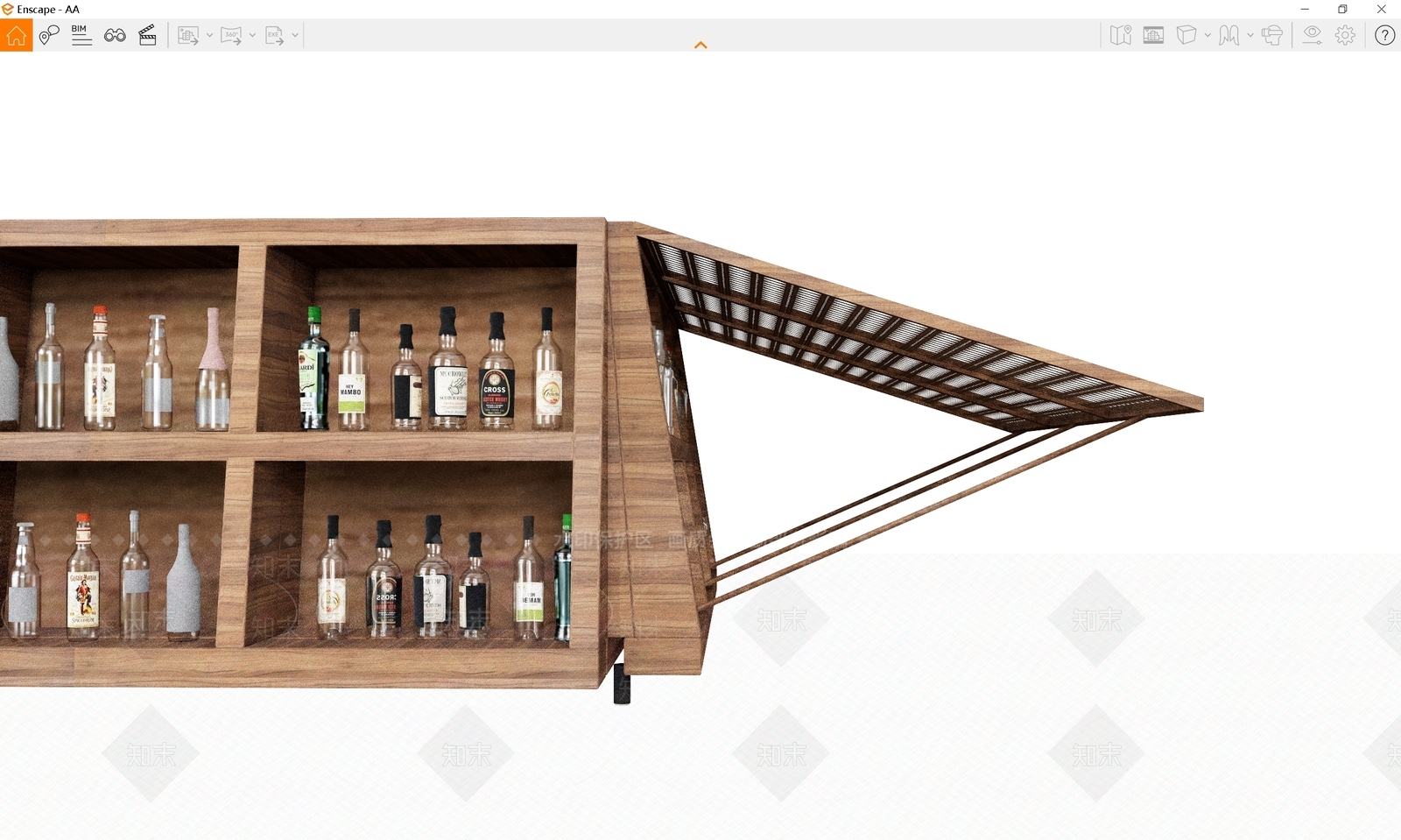 酒具SU模型下载【ID:1171242025】
